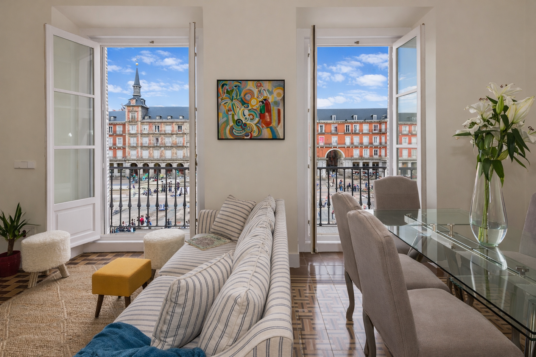  Exclusive home with direct views of Plaza Mayor in Madrid - 物件實景