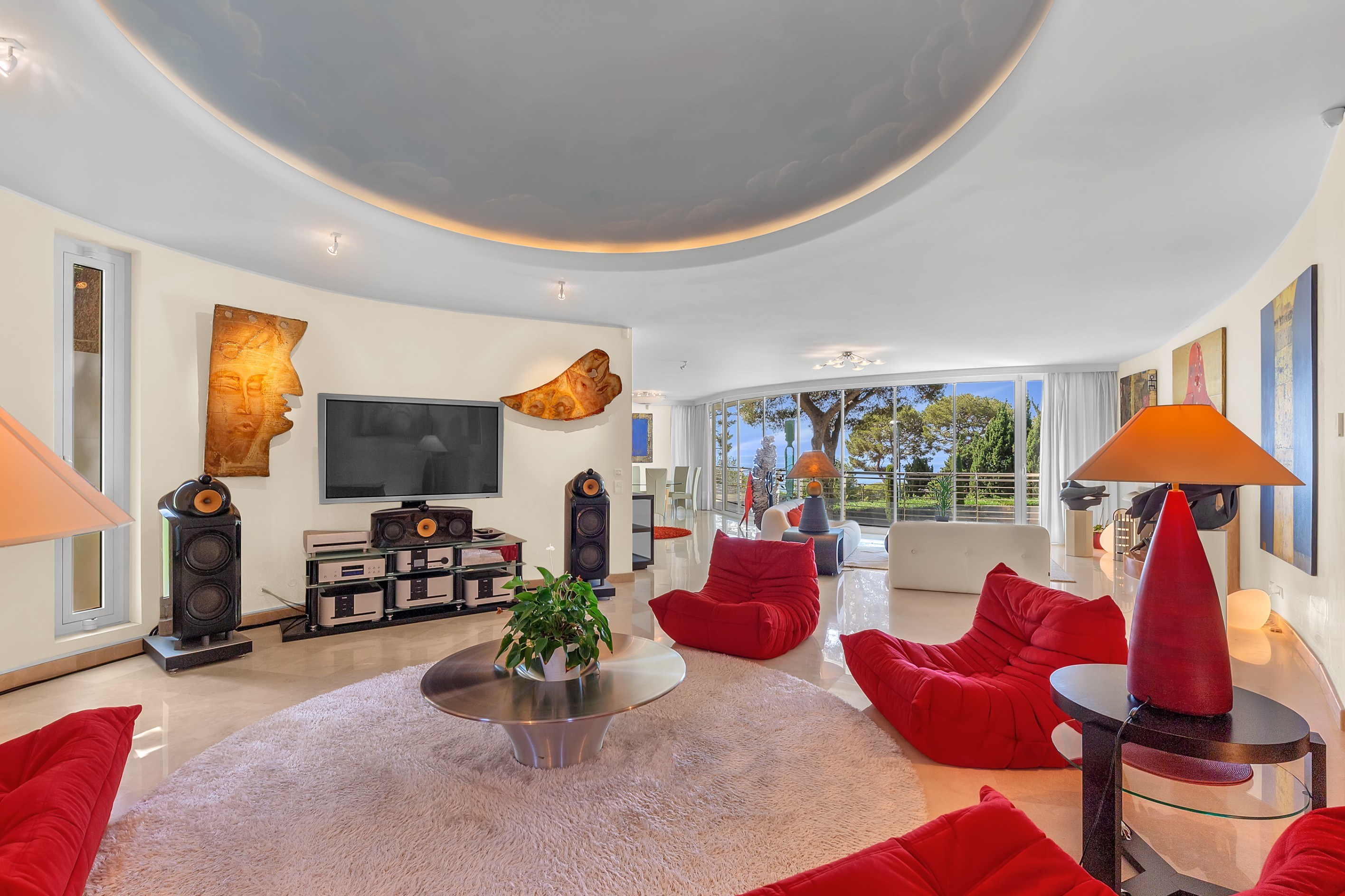  Saint-Jean-Cap-Ferrat contemporary villa with pool, 4 bedrooms and sea glimpse … - 物件實景