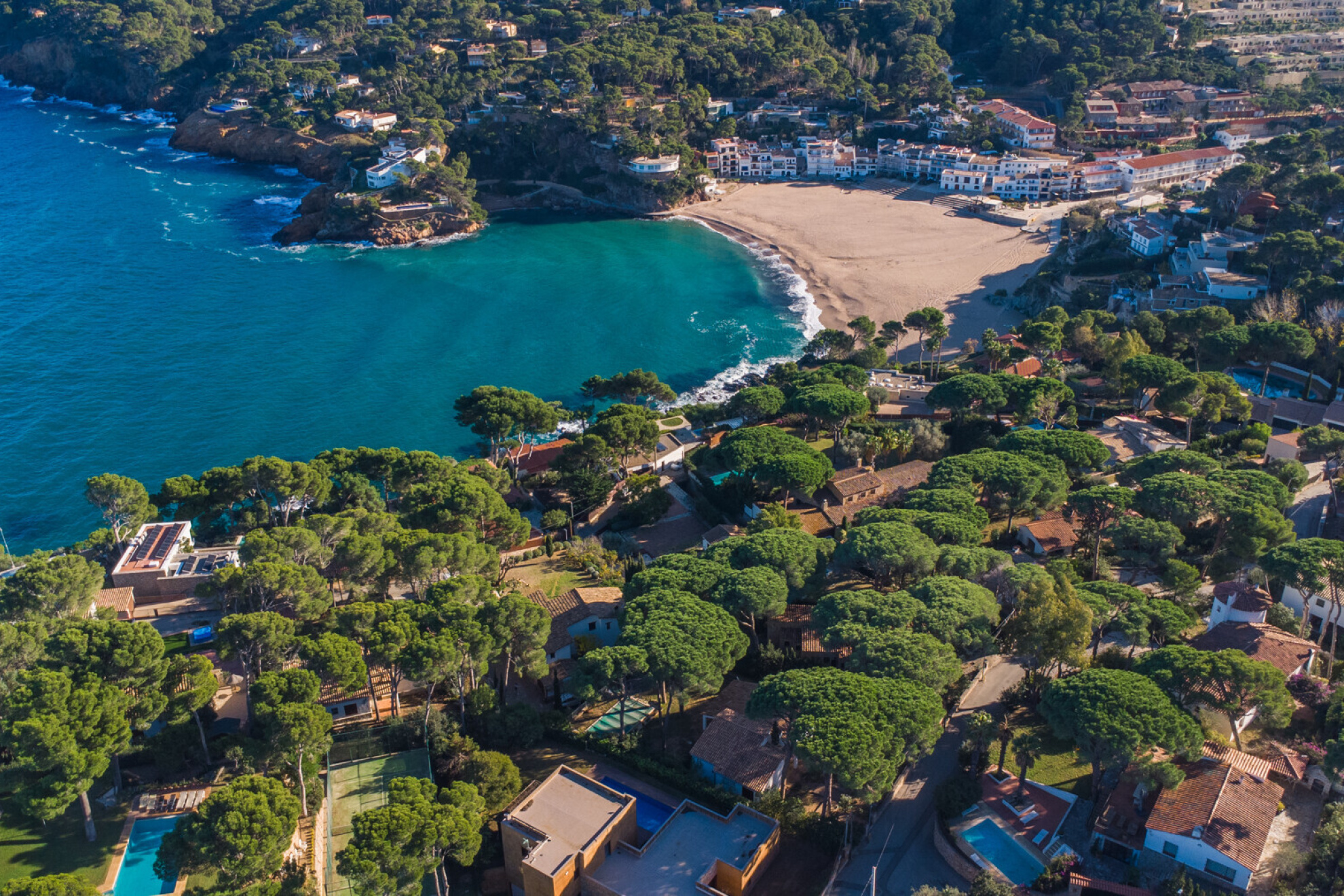  Unique property with sea views in Sa Riera, Begur - 物件實景