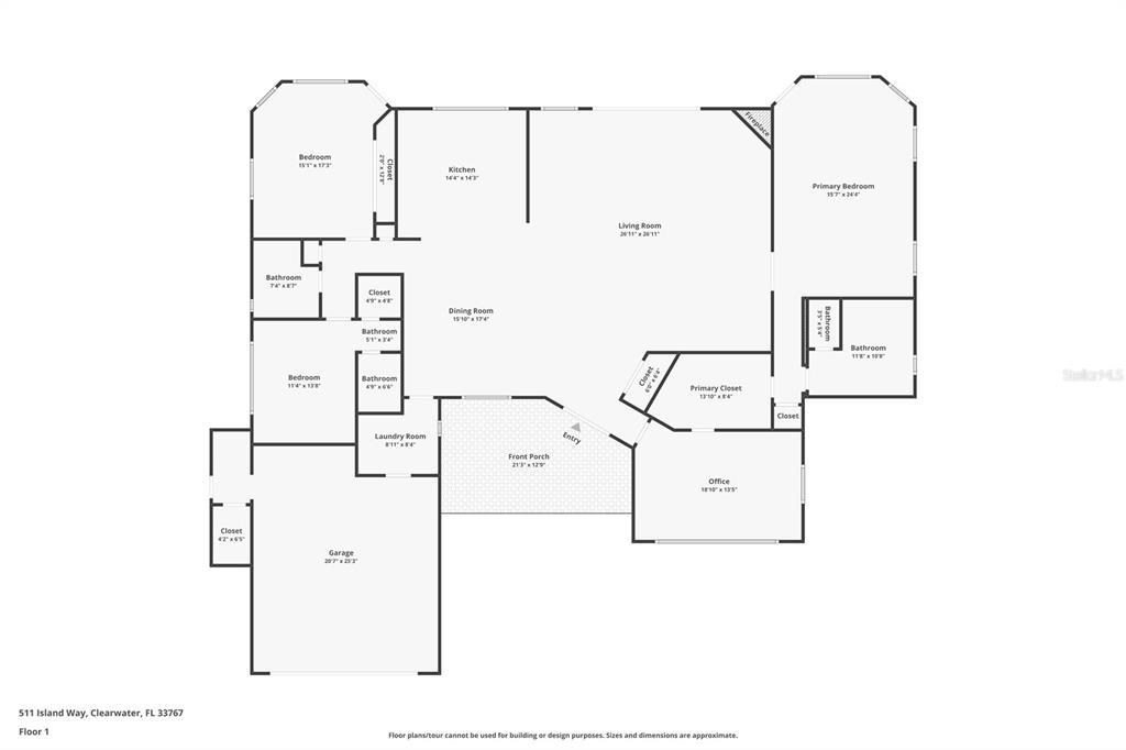 Clearwater Beach, Florida, 33767, United States, 4 Bedrooms Bedrooms, ,3 BathroomsBathrooms,Residential,For Sale,1849731