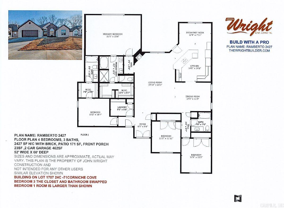 Maumelle, Arkansas, 72113, United States, 4 Bedrooms Bedrooms, ,3 BathroomsBathrooms,Residential,For Sale,1940174