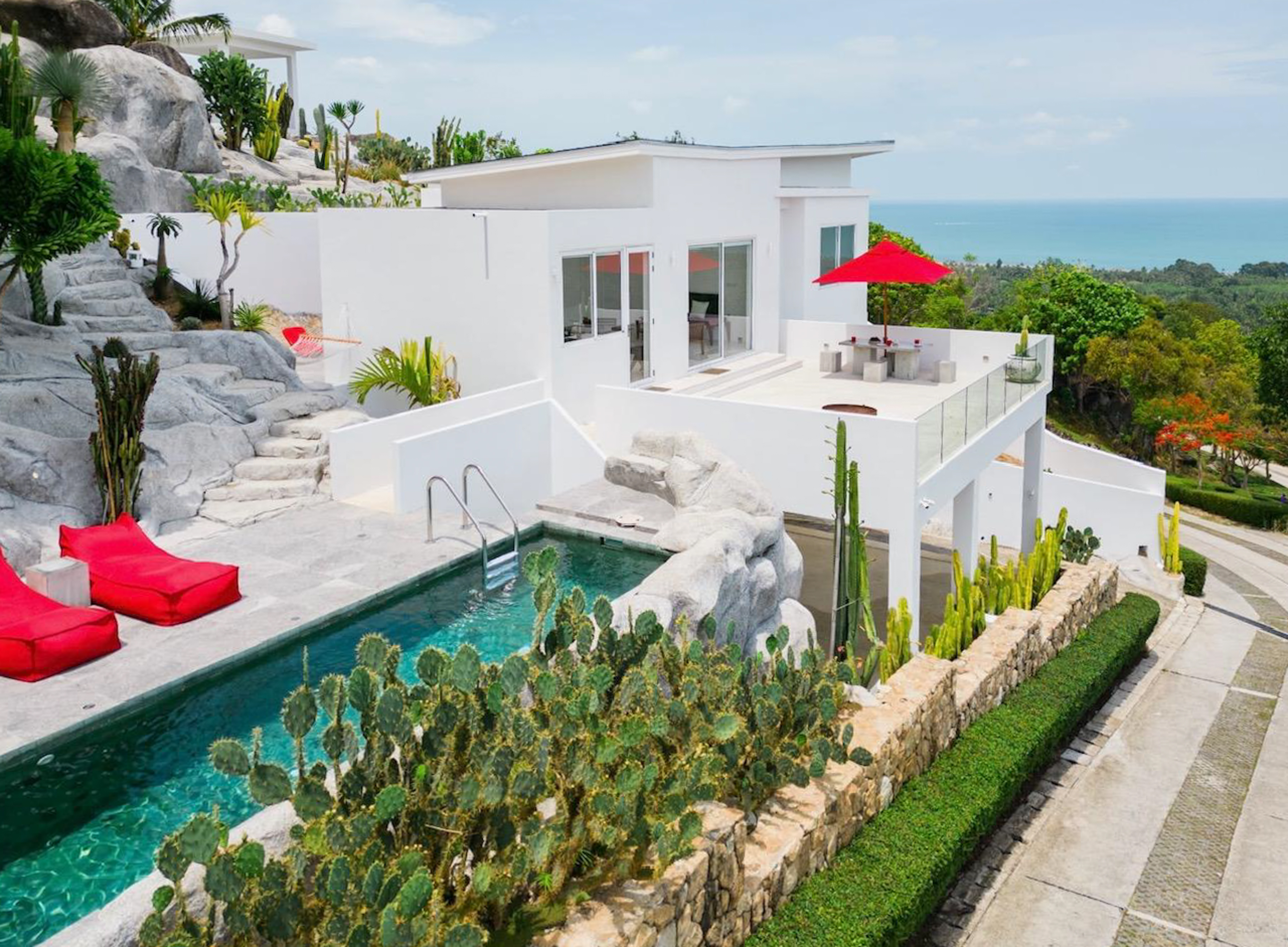 Luxury Hillside Villa within Prestigious Gated Estate Koh Samui