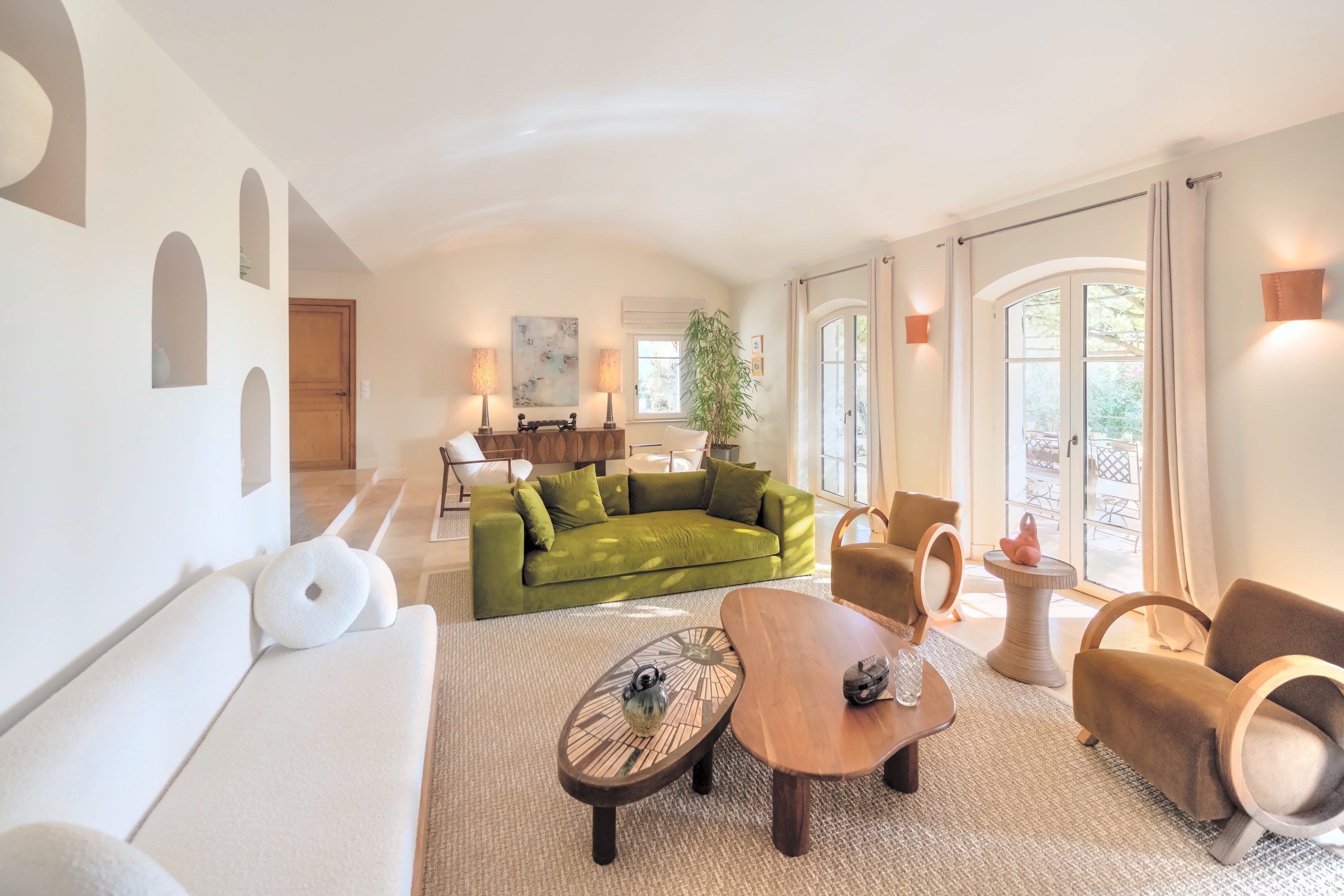  Near Valbonne: renovated Provençal villa with pool and open views in Plascassier - 物件實景