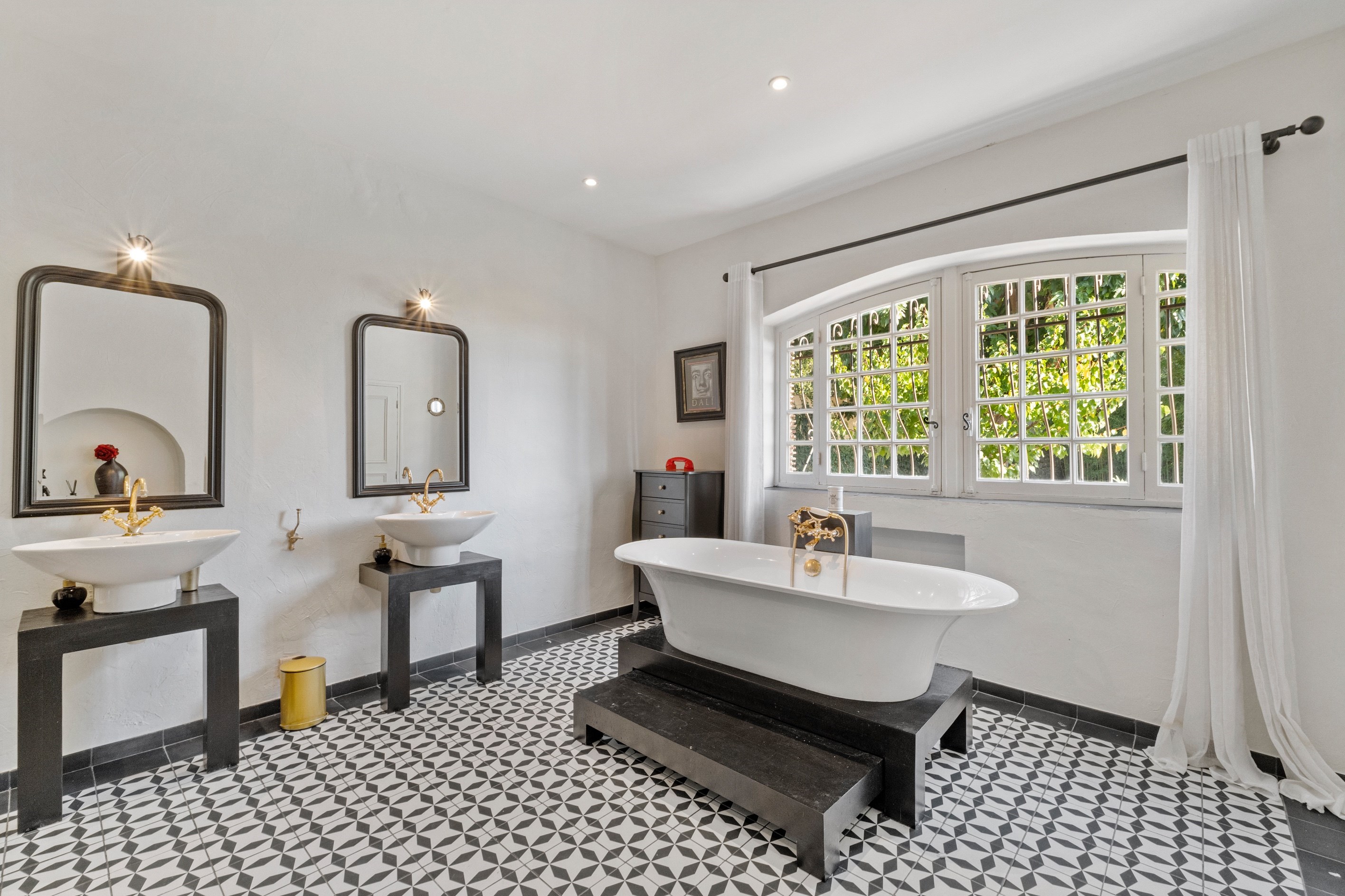  Exceptional stone bastide in Biot with pool and sea views - 物件實景