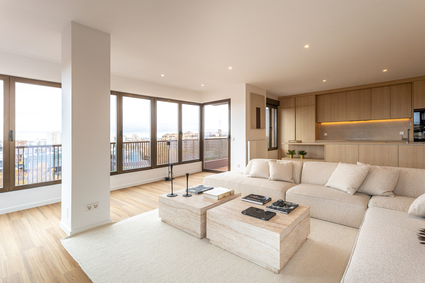  3-bedroom flat with panoramic views in Arturo Soria, Madrid - 物件實景