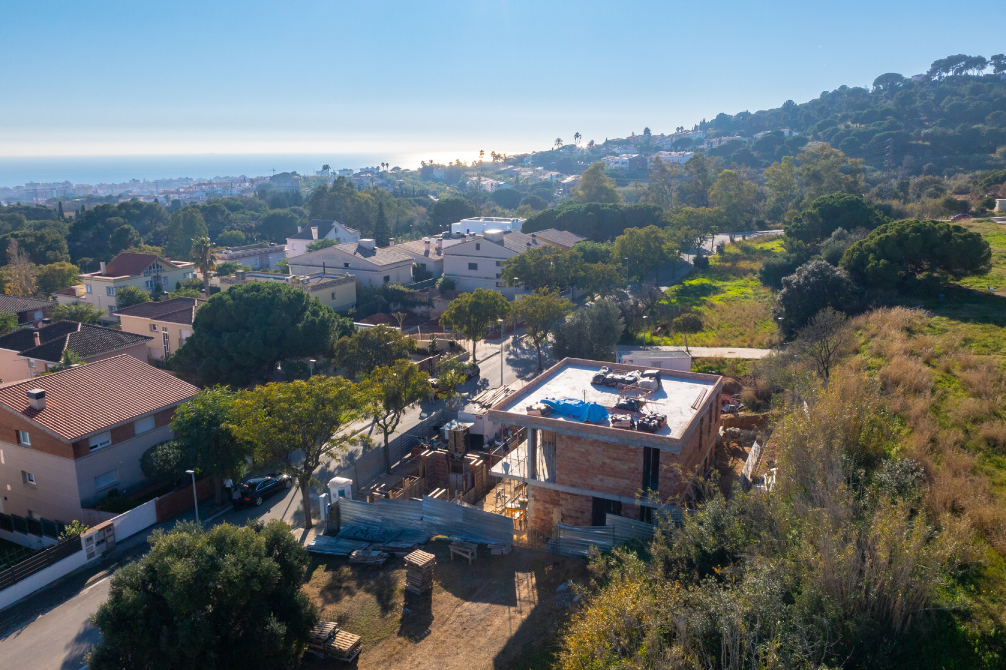  Ecological design house under construction in Vilassar - Costa Barcelona - 物件實景