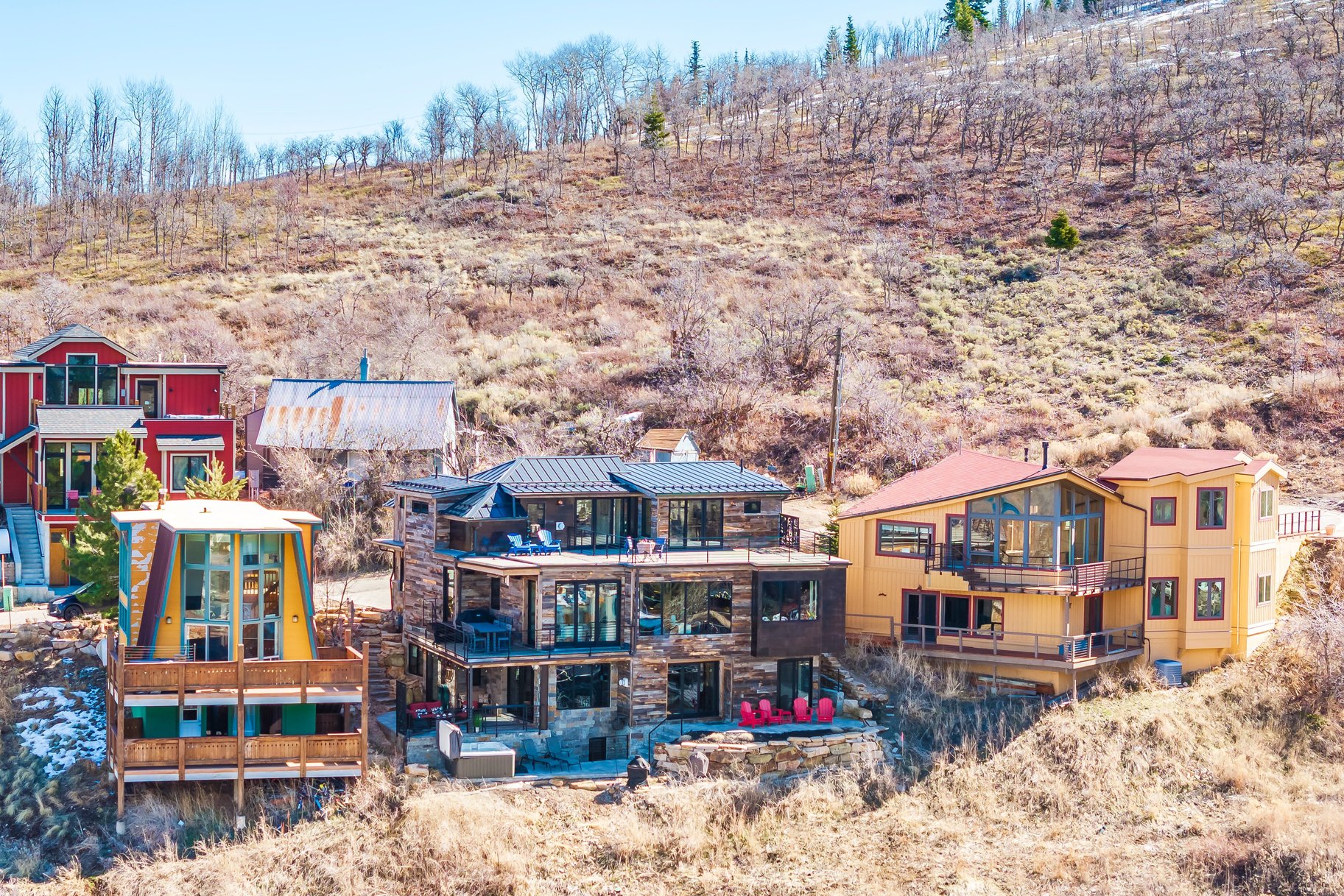  Mountain Modern Masterpiece with Sweeping Old Town and Ski Area Views - 物件實景