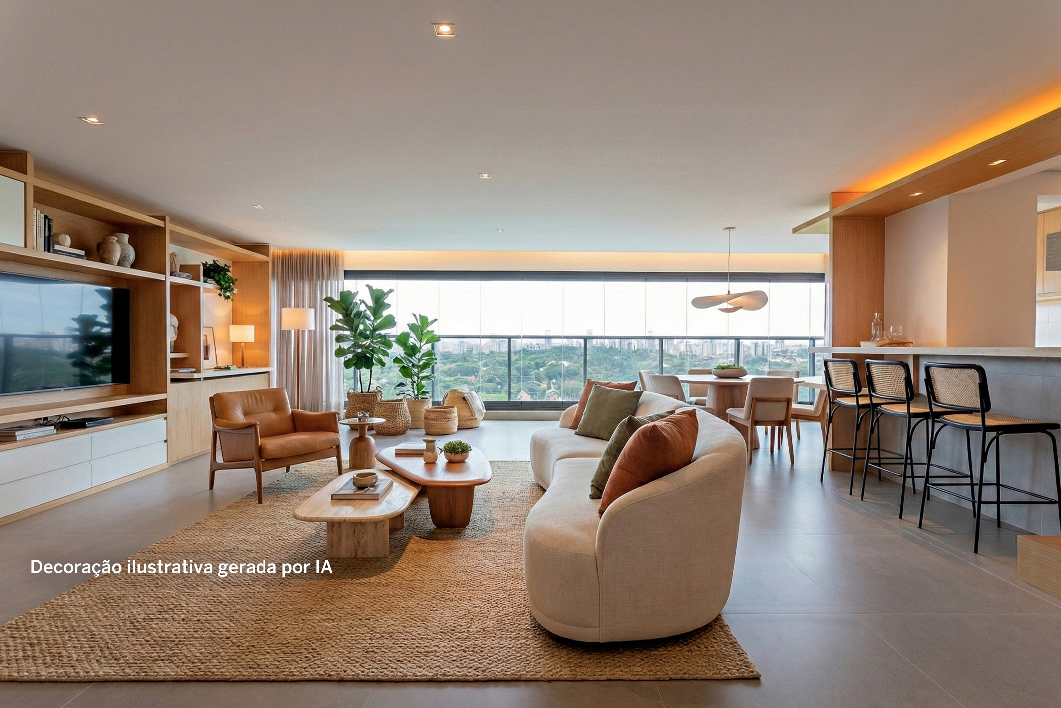  Apartment with permanent green views and tailored interior finishes - 物件實景