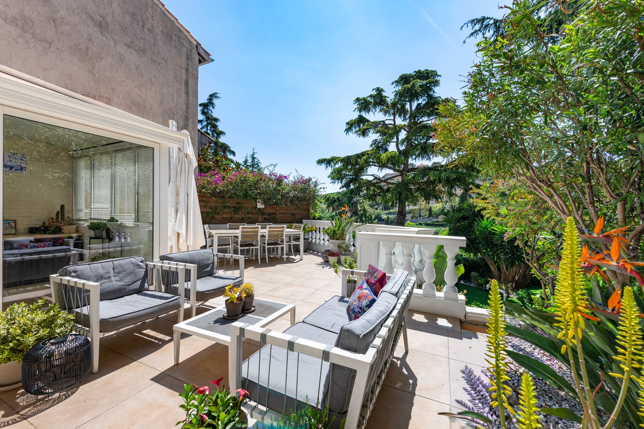  Villefranche-sur-Mer private residence in Corne d’Or with garden and terrace ne… - 物件實景
