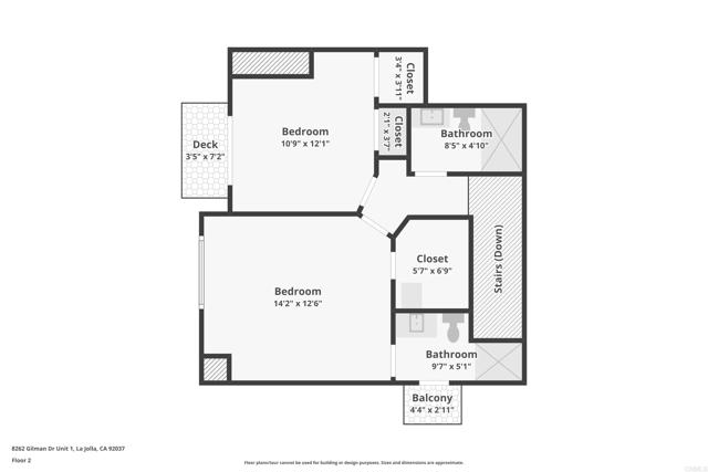 La Jolla, California, 92037, United States, 2 Bedrooms Bedrooms, ,3 BathroomsBathrooms,Residential,For Sale,2001481