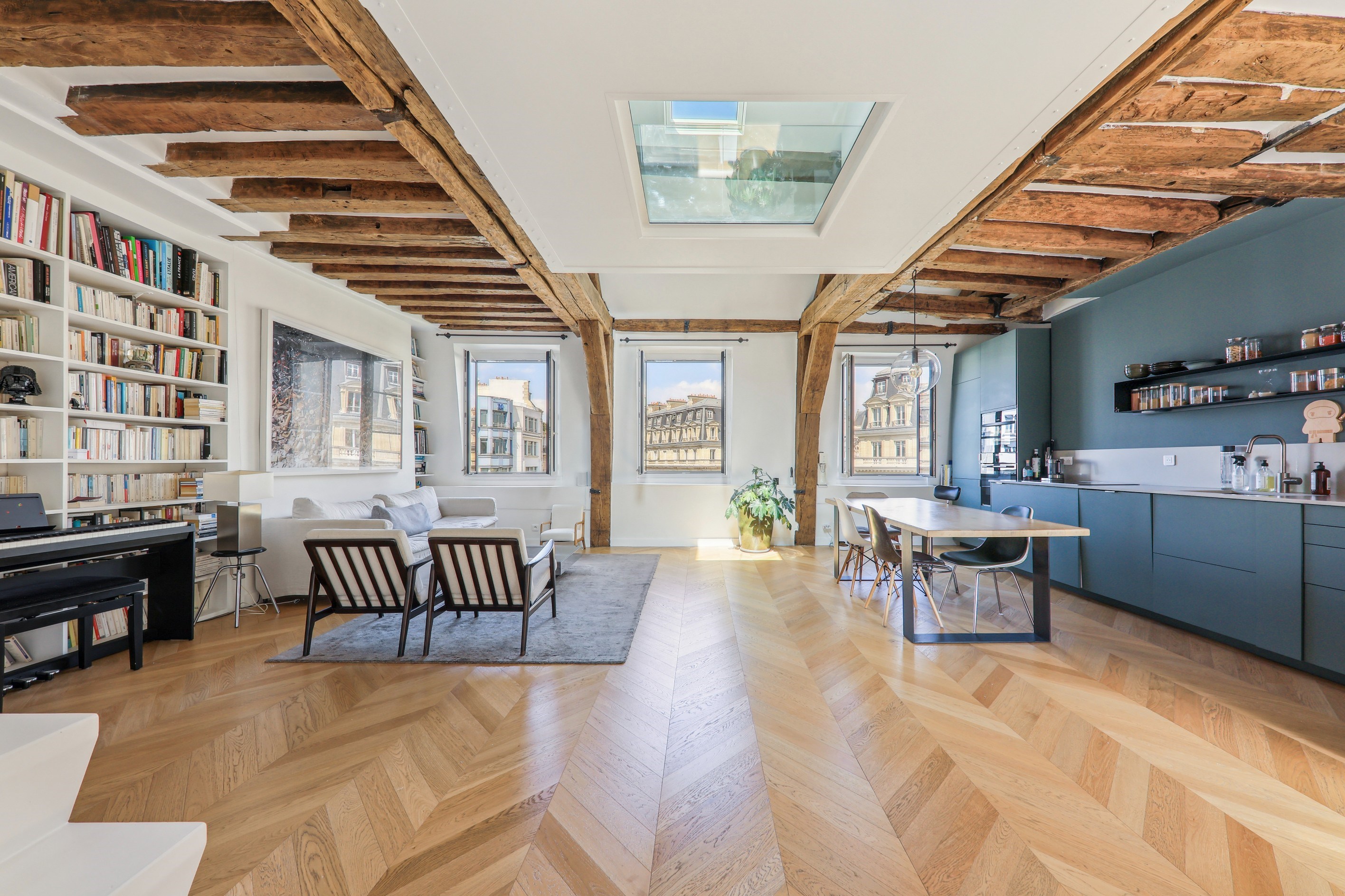  FOR SALE - Apartment - Bourse du Commerce - 75001 PARIS - 2 bedrooms - 1 office - 物件實景
