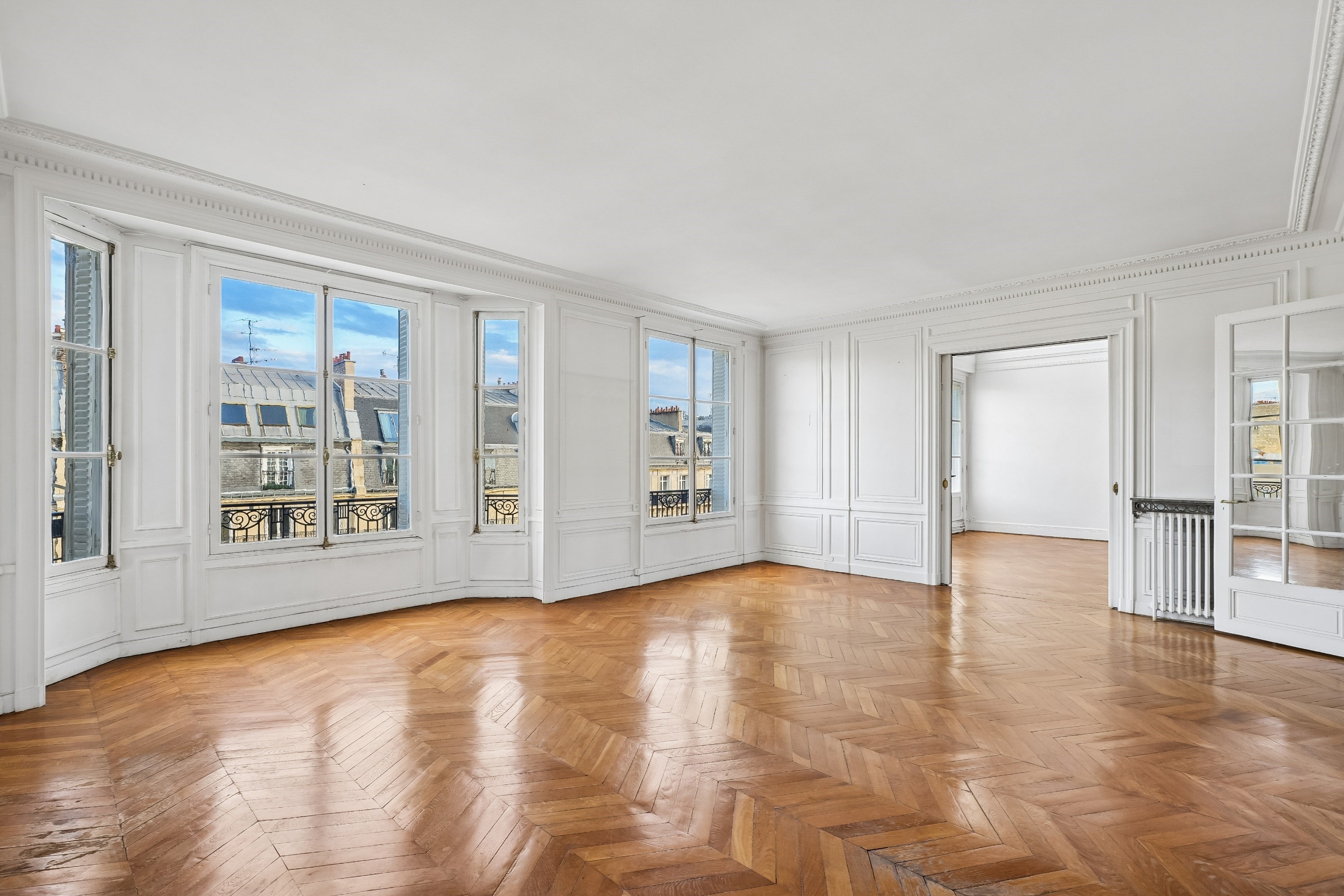  PARIS 17 – PLAINE MONCEAU – Reception Duplex in a Landmark Art Nouveau Building - 物件實景