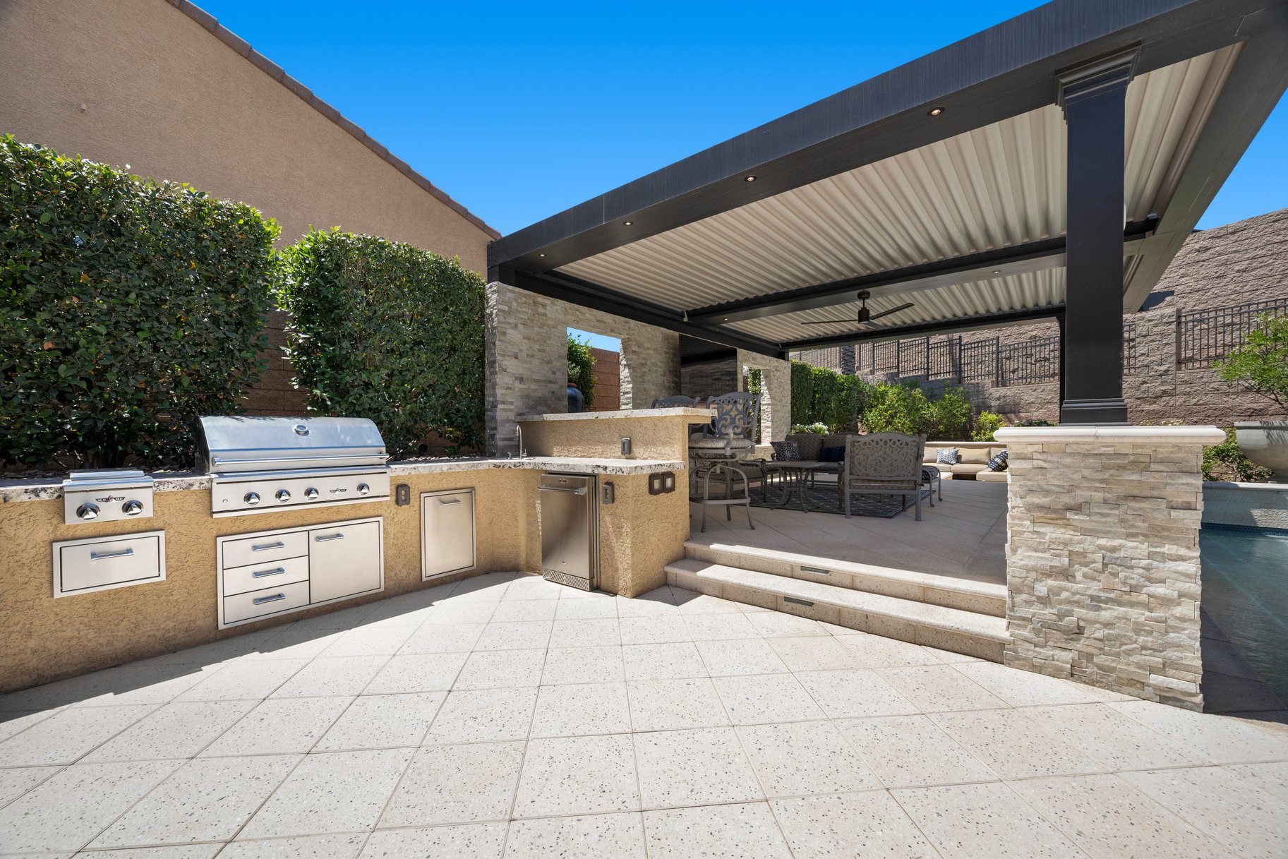  DESIGNER DREAM OASIS IN GATED LAKE LAS VEGAS, FURNISHED TURN-KEY - 物件實景