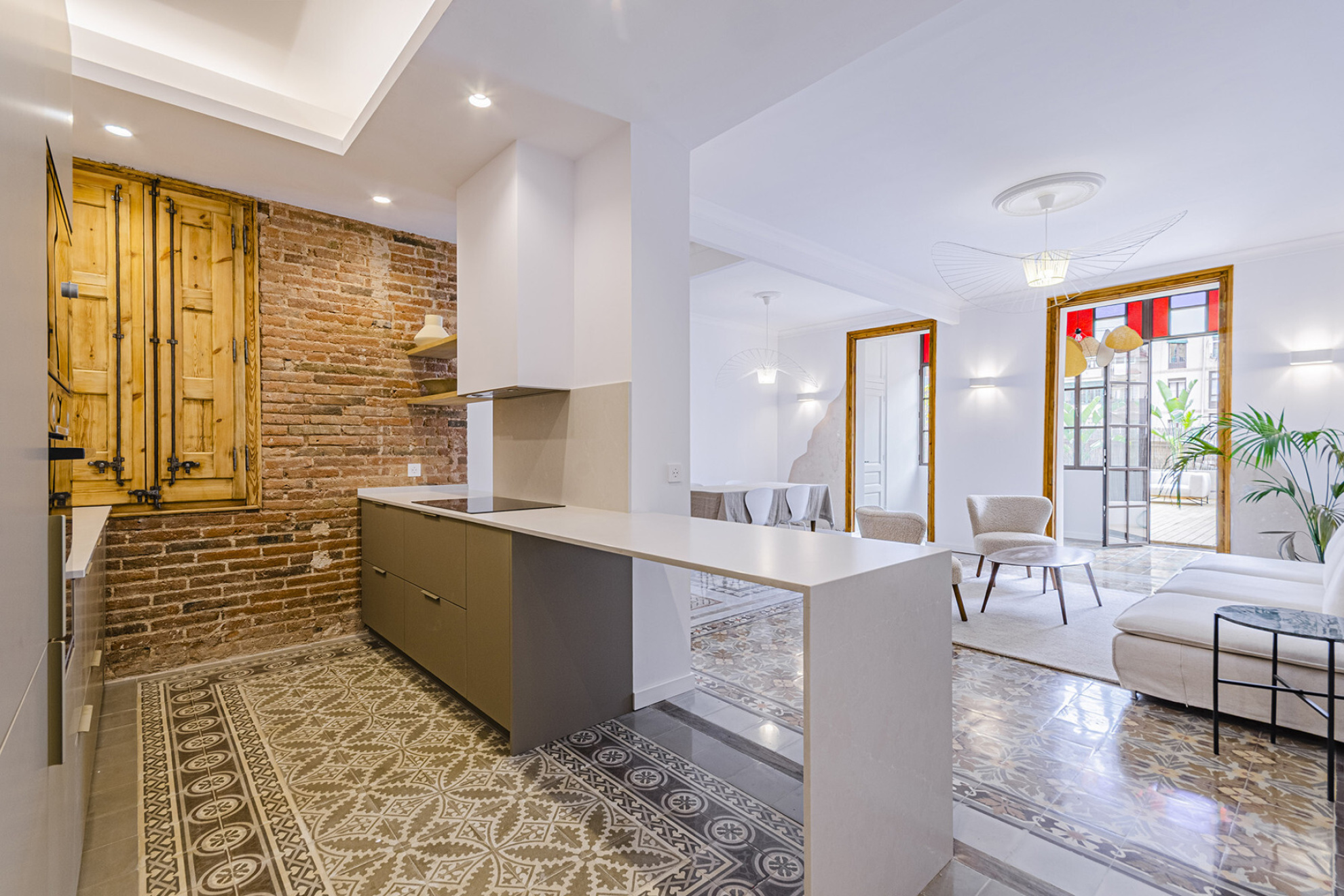  Renovated apartment with three bedrooms en suite with terrace in Eixample - 物件實景