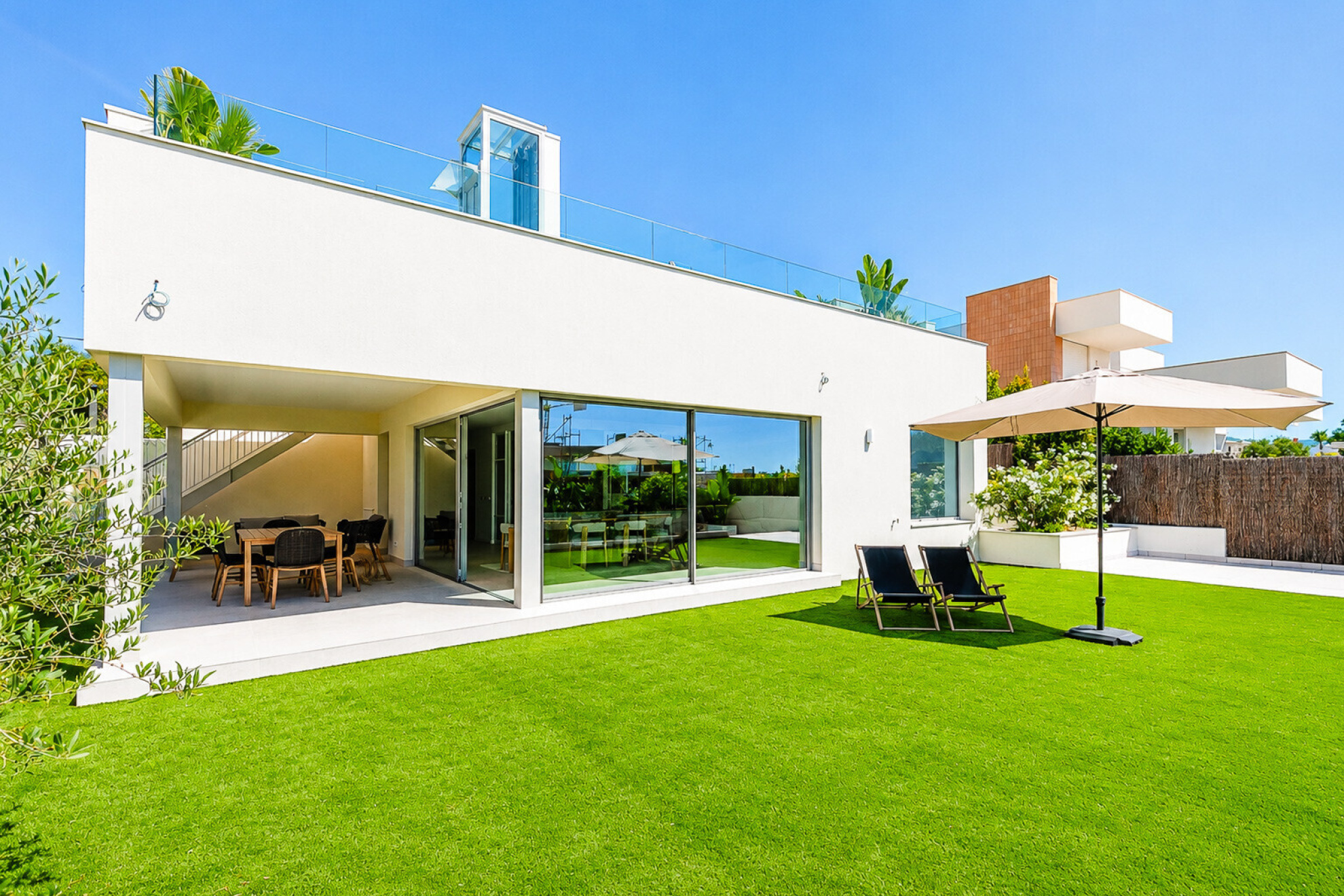  Spectacular luxury 4-bedroom new build villa in La Plana Sitges - 物件實景