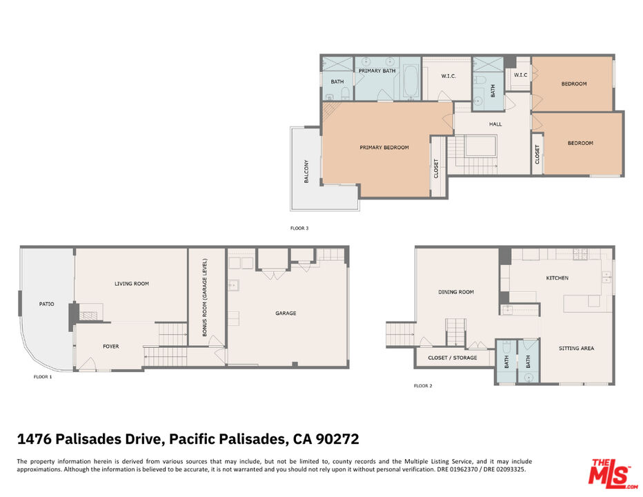 Pacific Palisades, California, 90272, United States, 3 Bedrooms Bedrooms, ,2 BathroomsBathrooms,Residential,For Sale,1926101