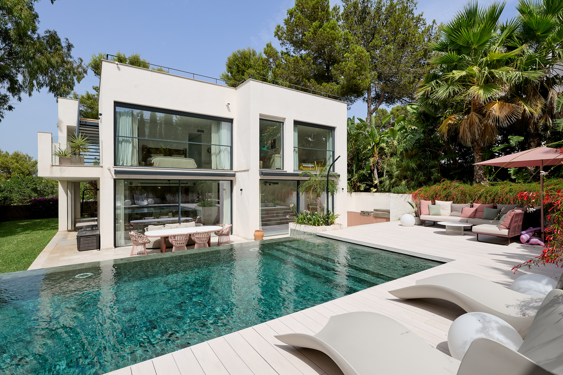  Renovated villa with pool and garden in Santa Ponsa, Mallorca - 物件實景