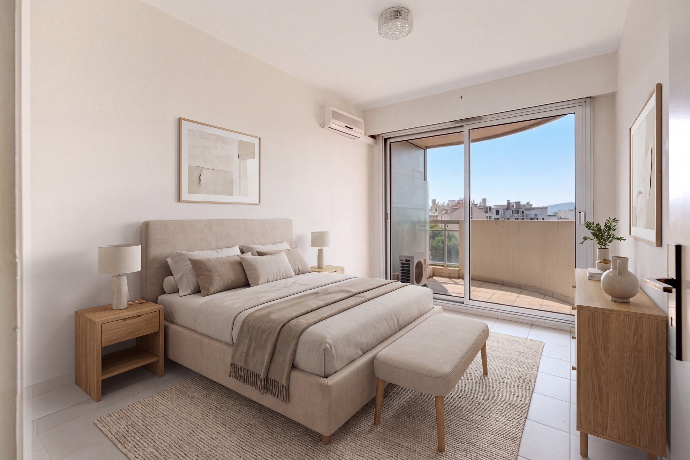  Cannes Basse Californie – 5 bedrooms apartment with open views and expansive te… - 物件實景