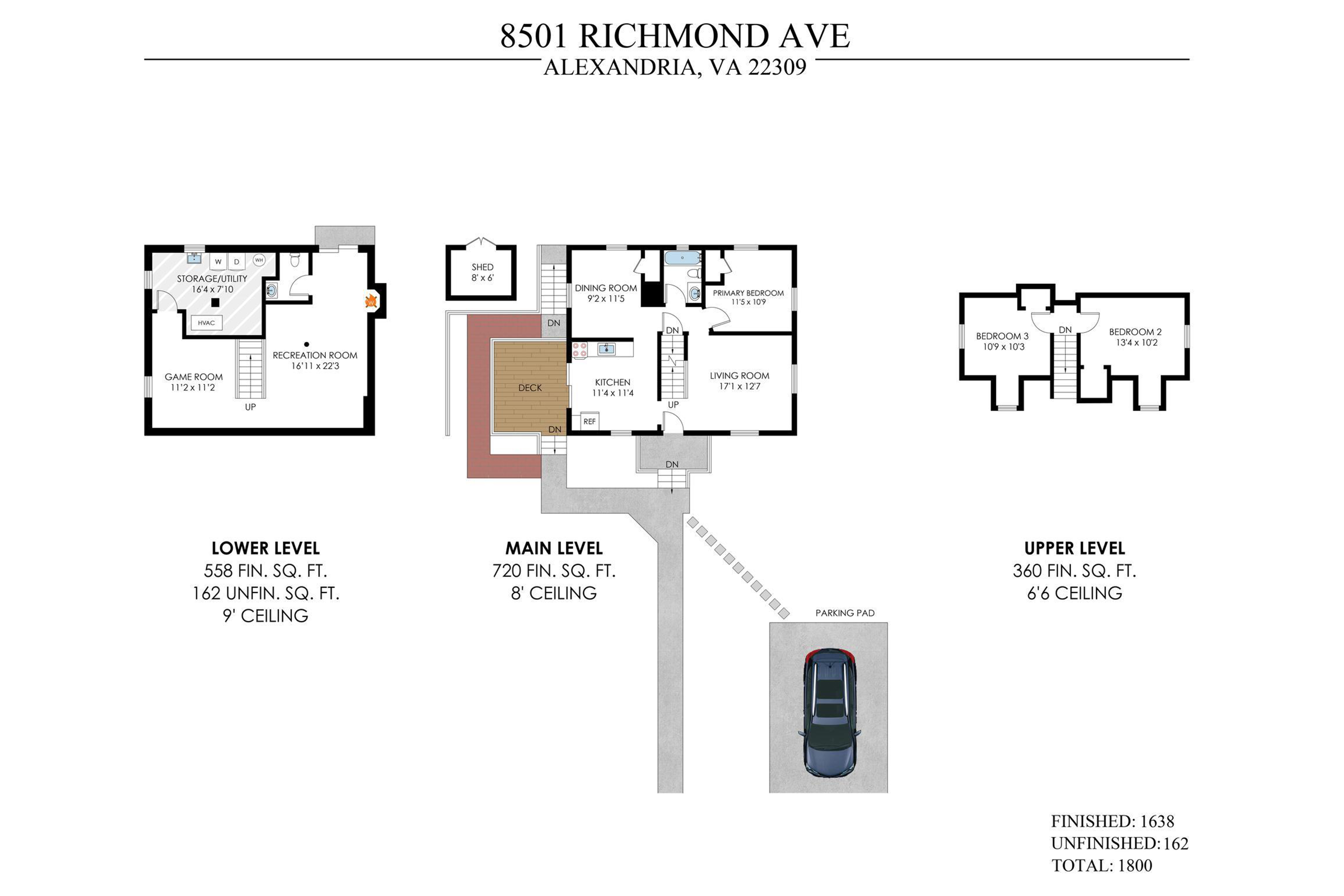  8501 Richmond Avenue, Alexandria, VA, 22309 - 物件實景