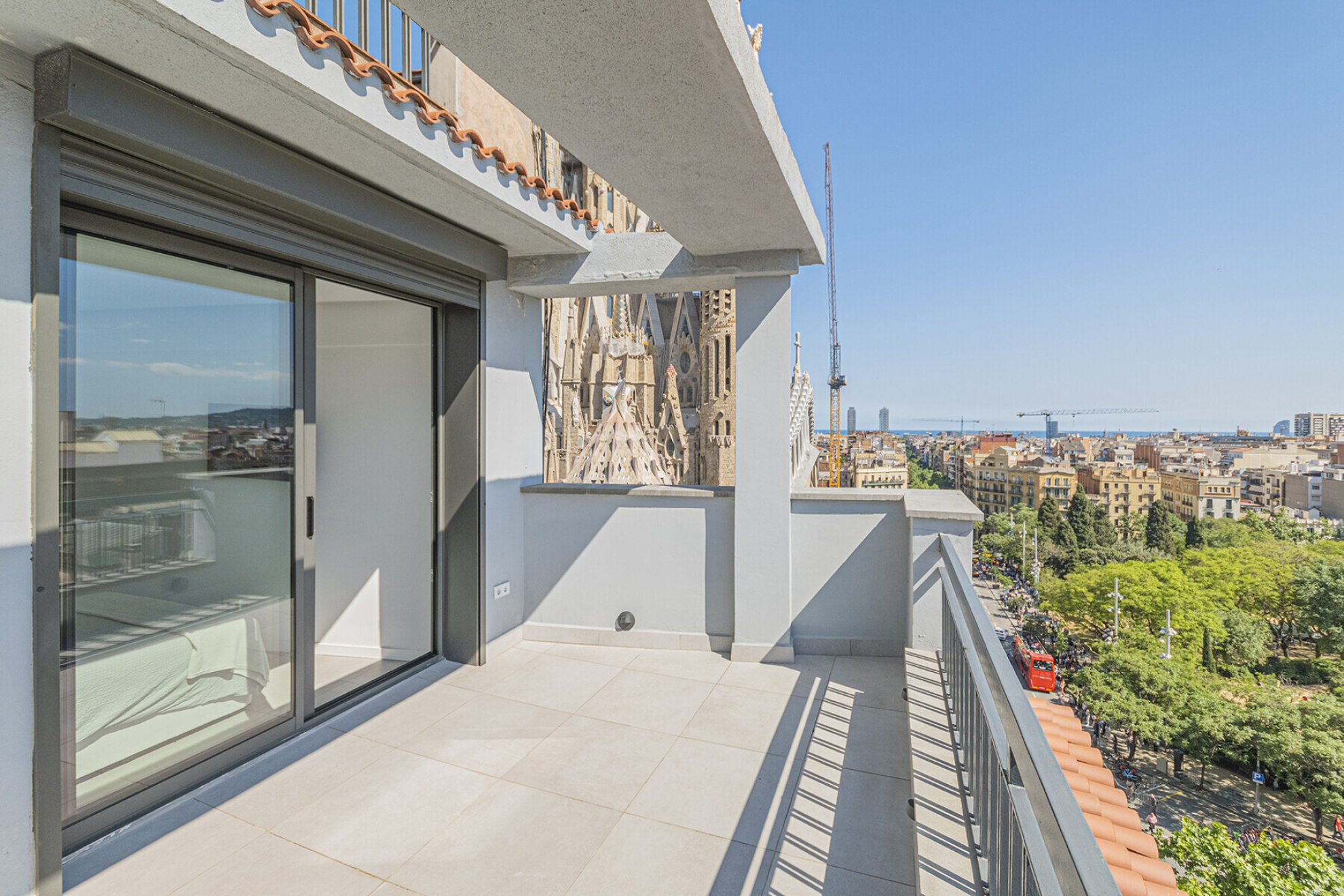  Renovated penthouse with 2 terraces and unique views of the Sagrada Familia - 物件實景