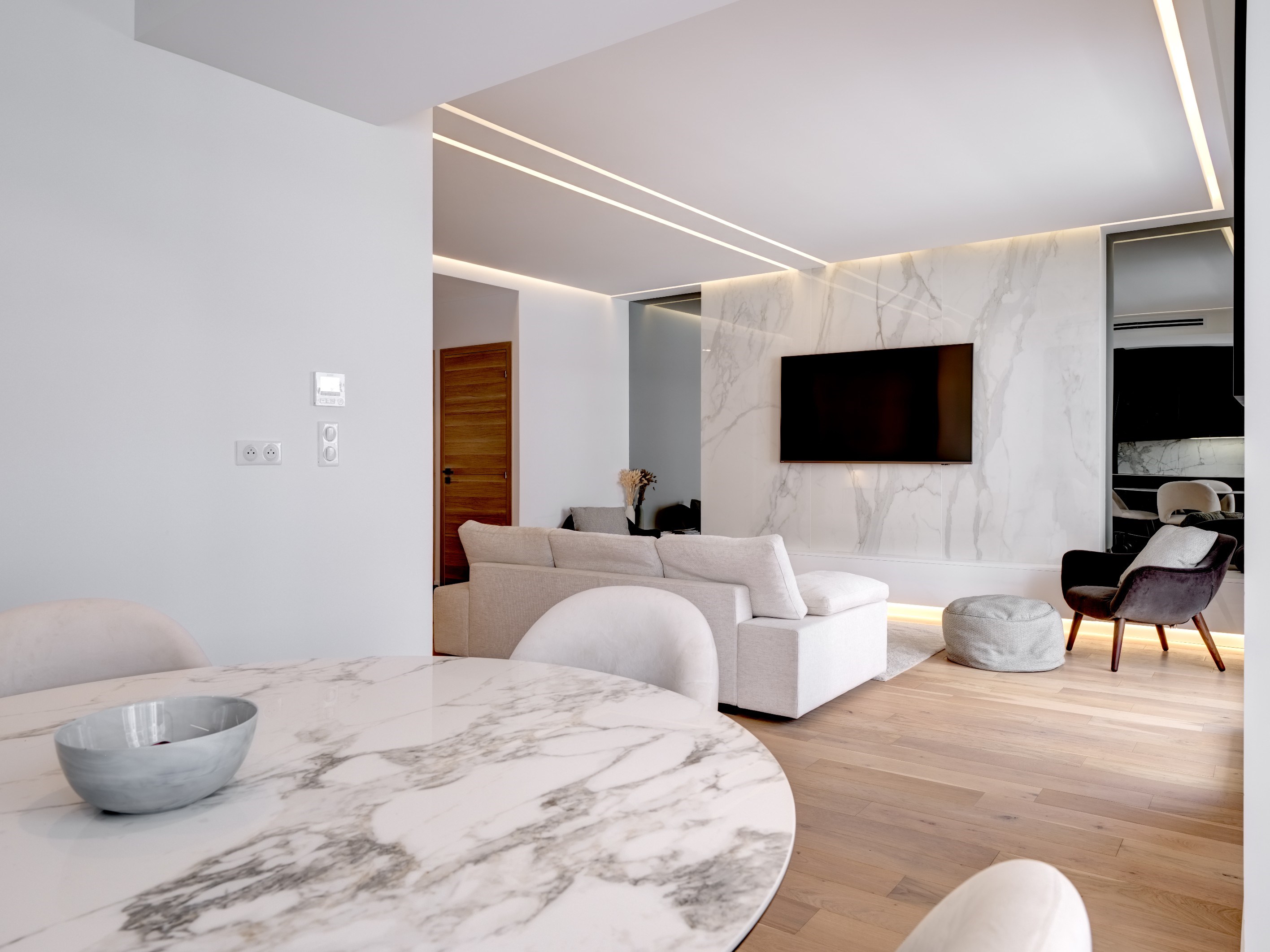  Renovated 2-bed apartment with sea view, near Hôtel Martinez - 物件實景