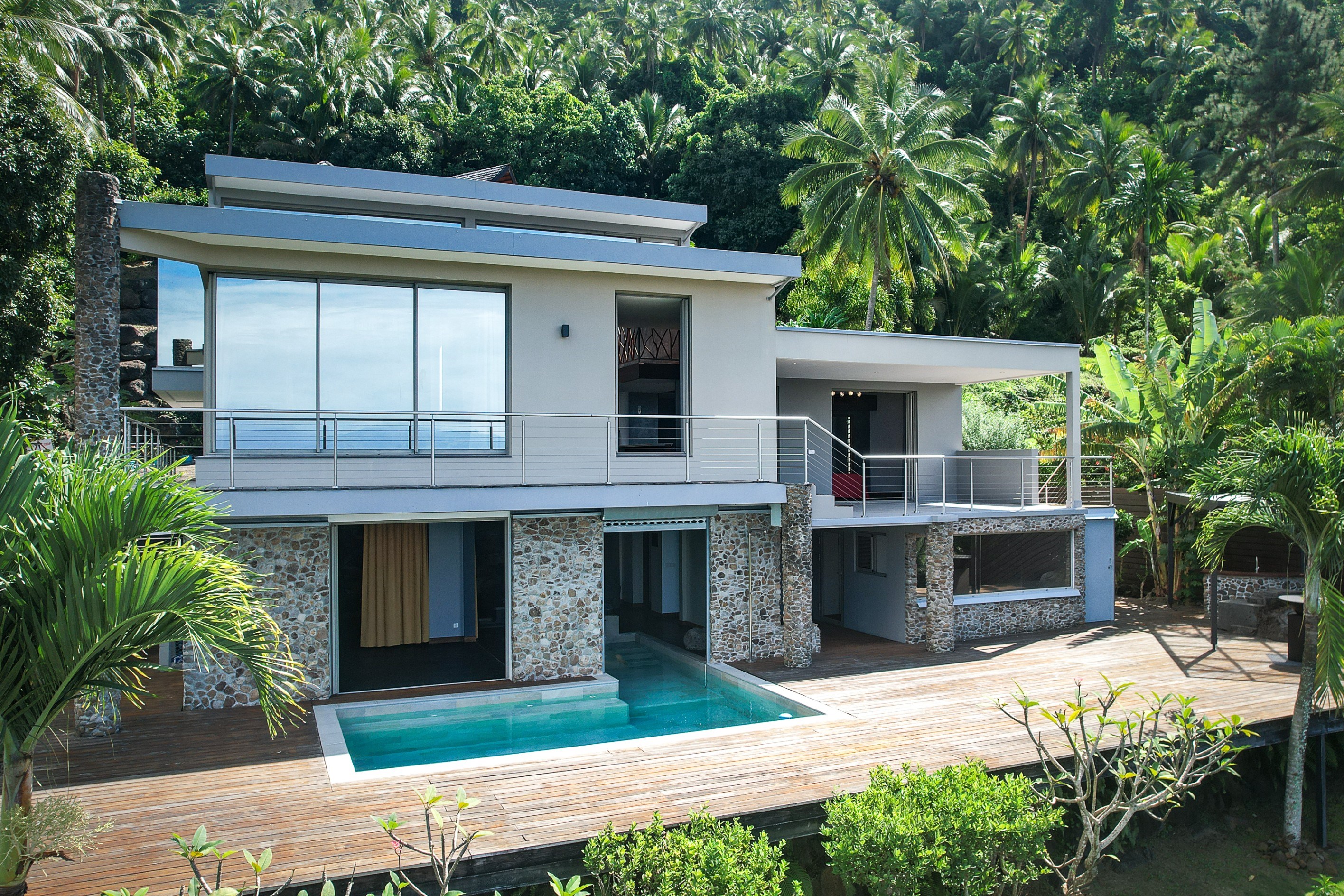  Moorea – Architect-Designed Villa with Lagoon Views and Tahiti Sunrise - 物件實景