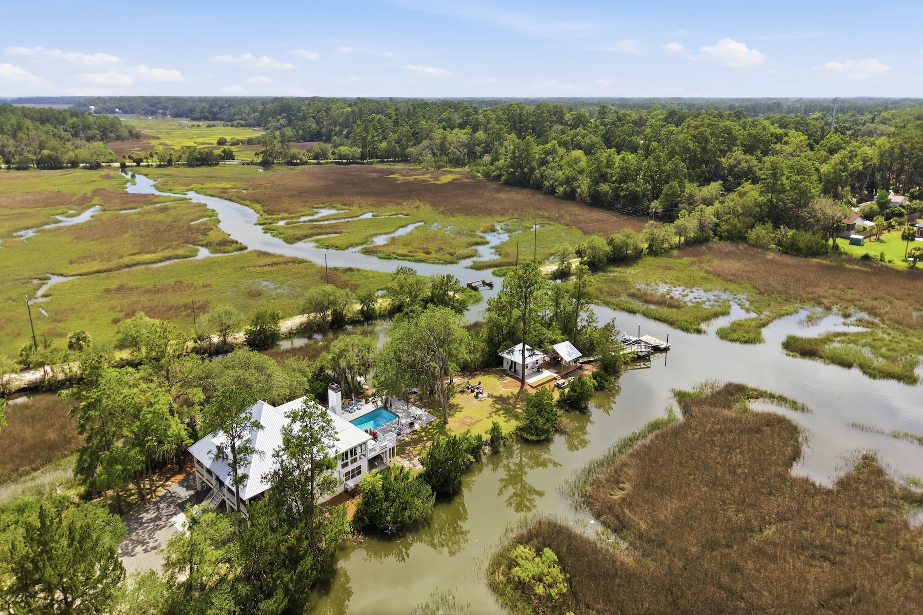  Extraordinary Waterfront Estate on Herb Creek - 物件實景