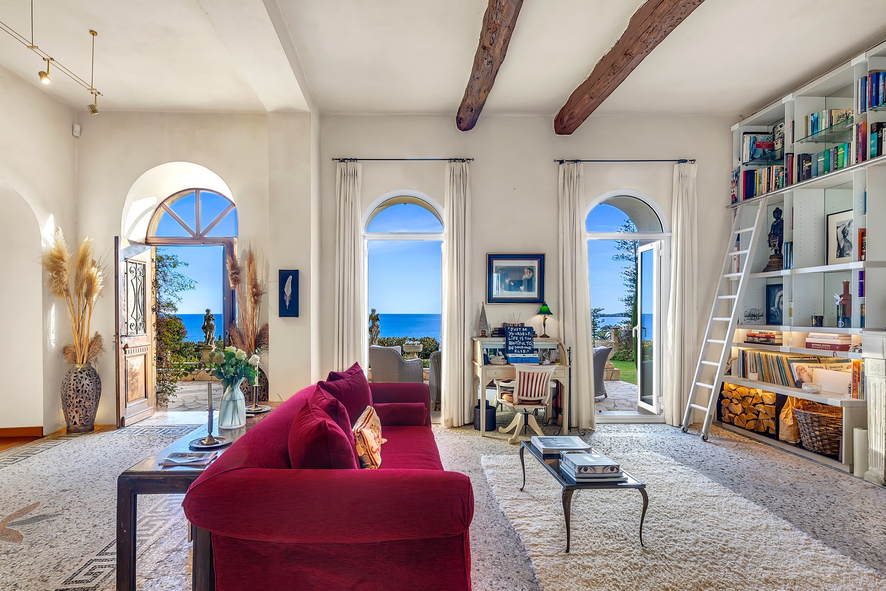  Exceptional Maison de Maître for sale in Èze-sur-Mer, panoramic sea view, near … - 物件實景