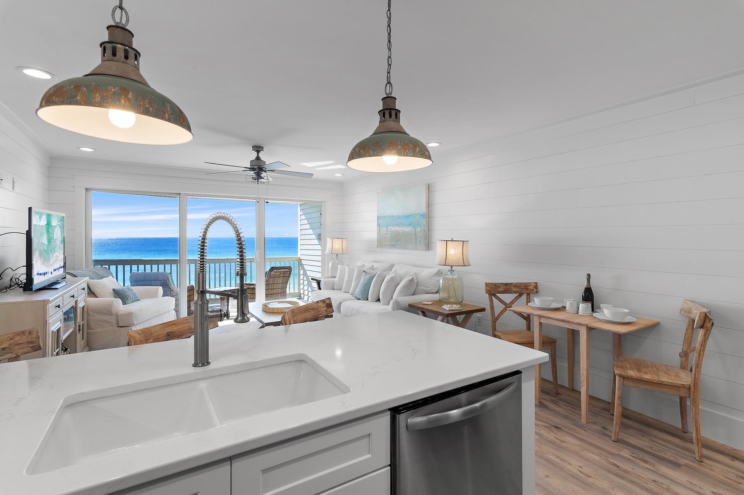  Gulf-Front Remodeled Santa Rosa Beach Condo with Stunning Views - 物件實景