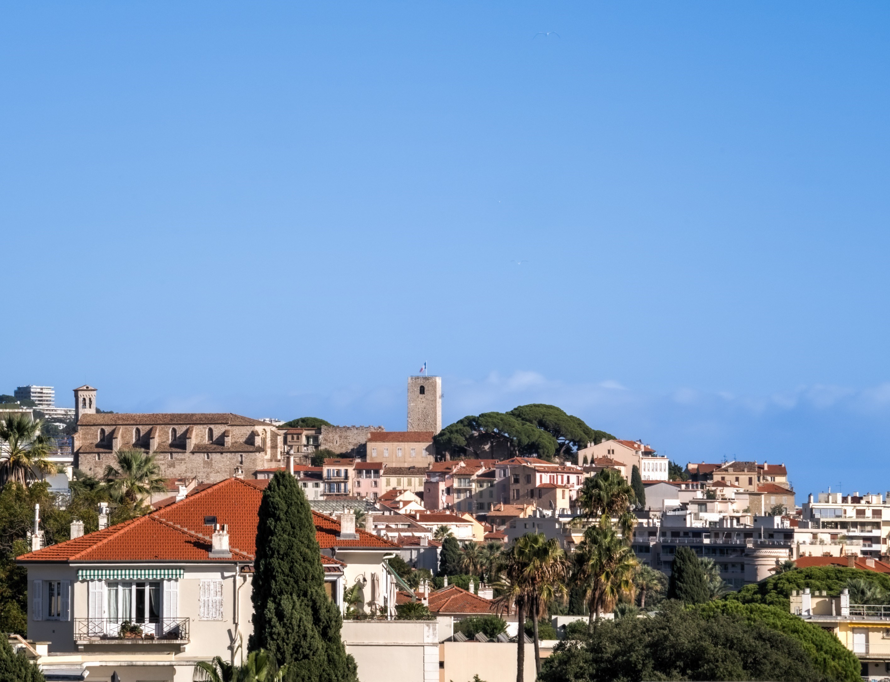  4-room duplex penthouse in Cannes Plages du Midi with terrace and sea view - 物件實景