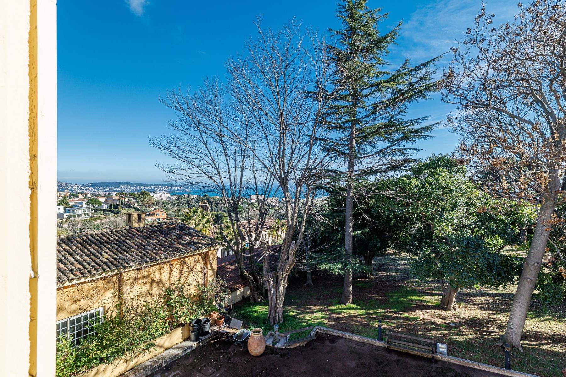  Historic estate with panoramic sea views for sale in Nice Fabron - 物件實景