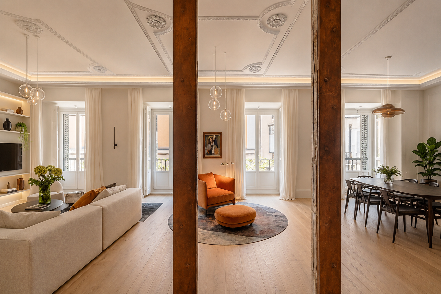  4-bedroom apartment with en-suite bathrooms in Justicia - 物件實景