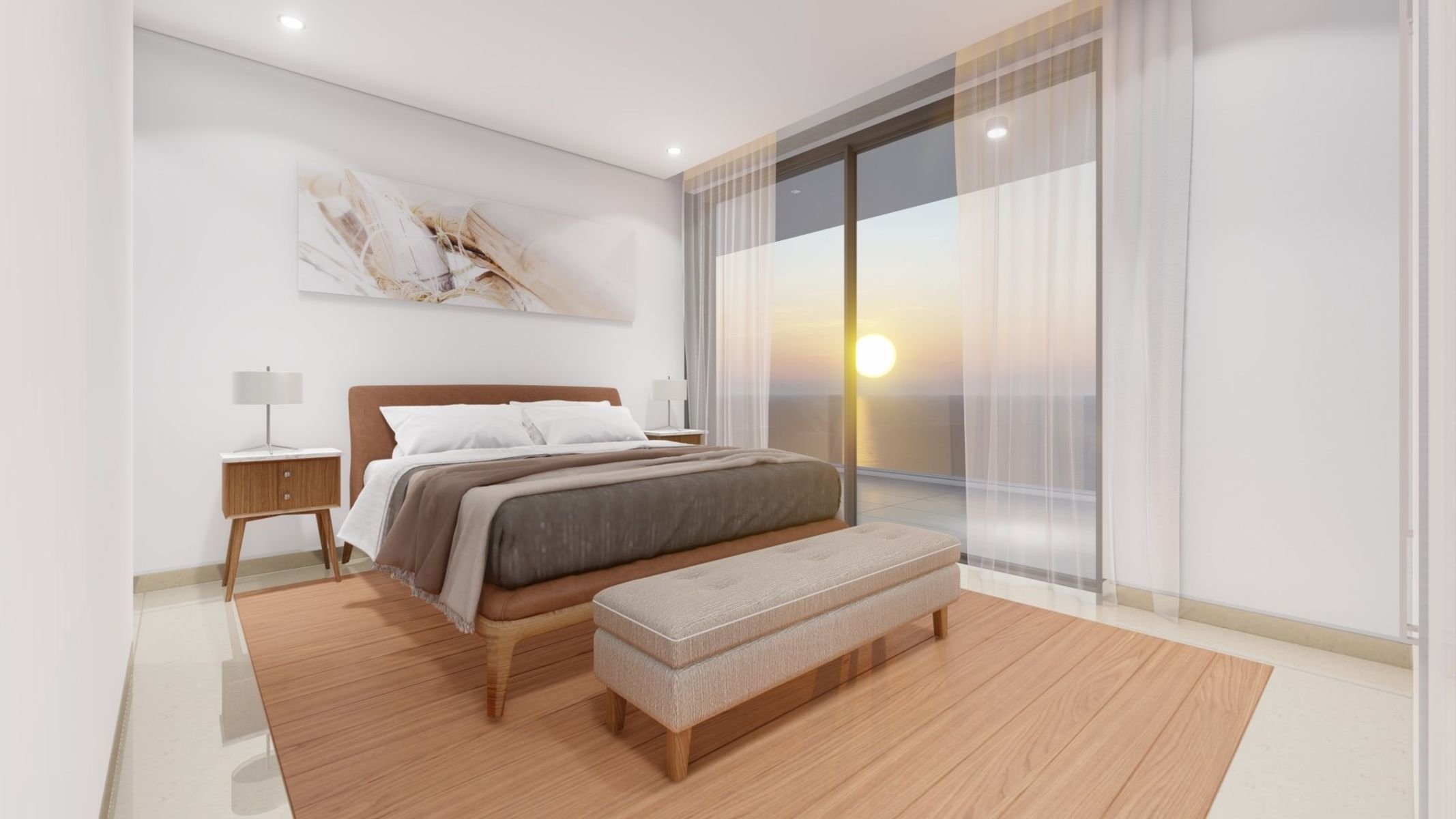  4 Bedroom Apartment with Sweeping Sea Views from the 12th Floor in Pafos - 物件實景