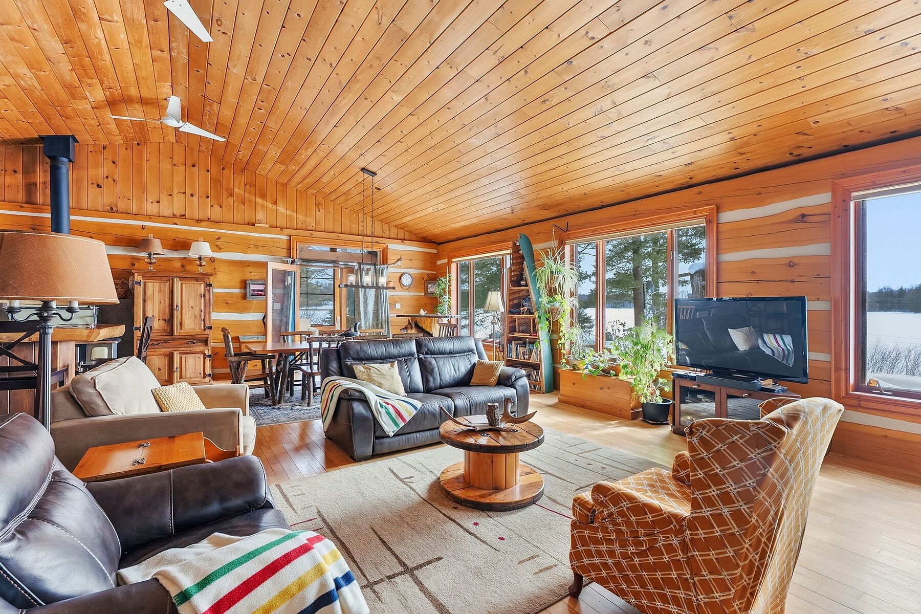  Meadow Lake Log Home - 物件實景