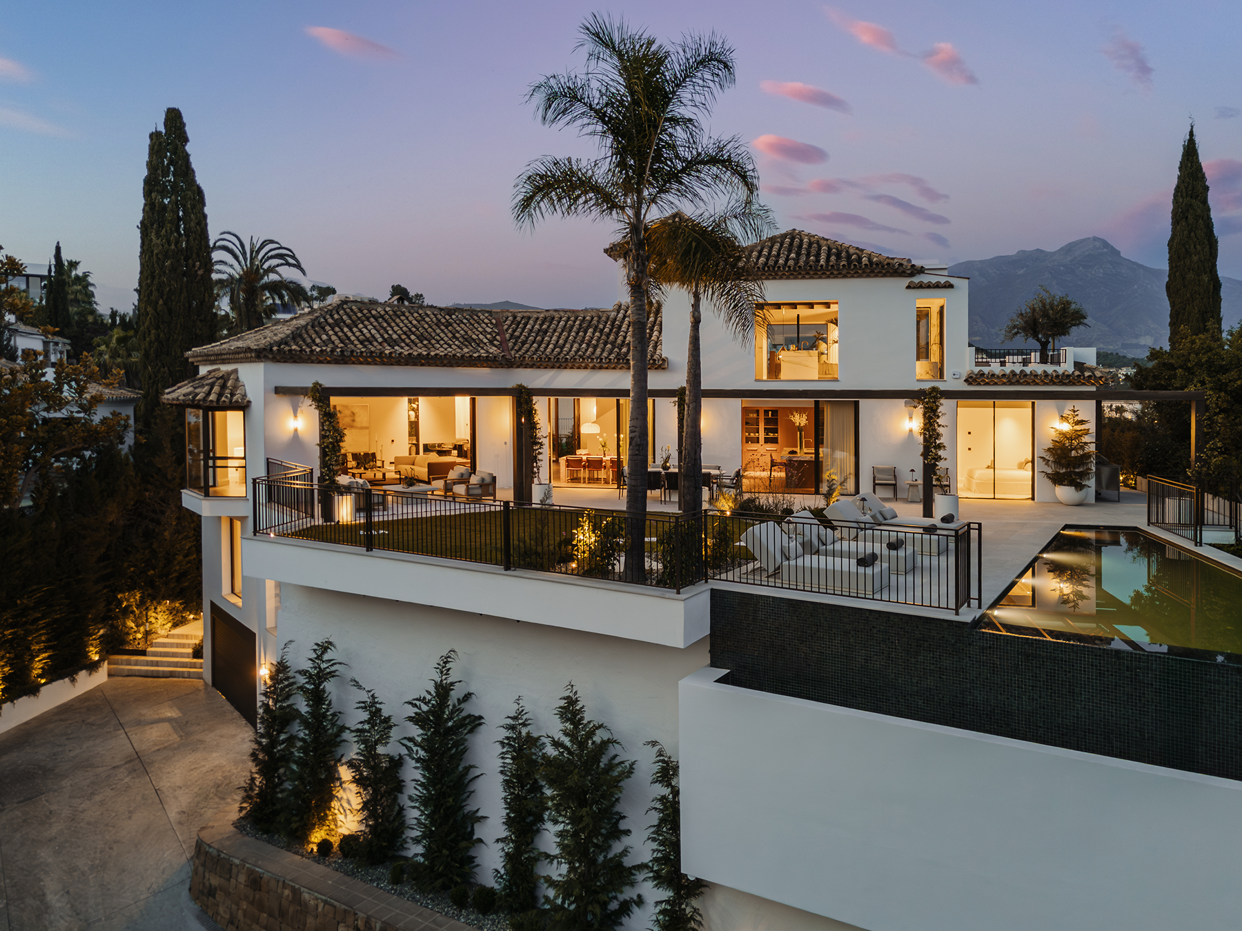  Contemporary sea-view villa in La Quinta with wellness facilities close to golf - 物件實景