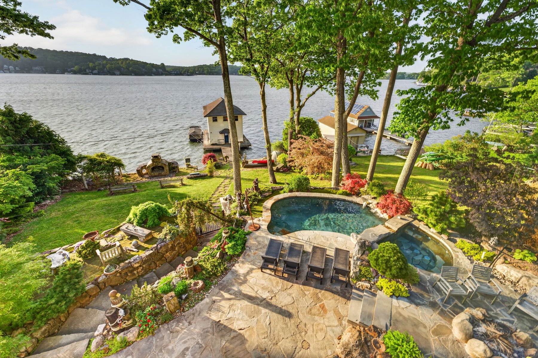  ?Sunset Cover Retreat? on Lake Hopatcong - 物件實景