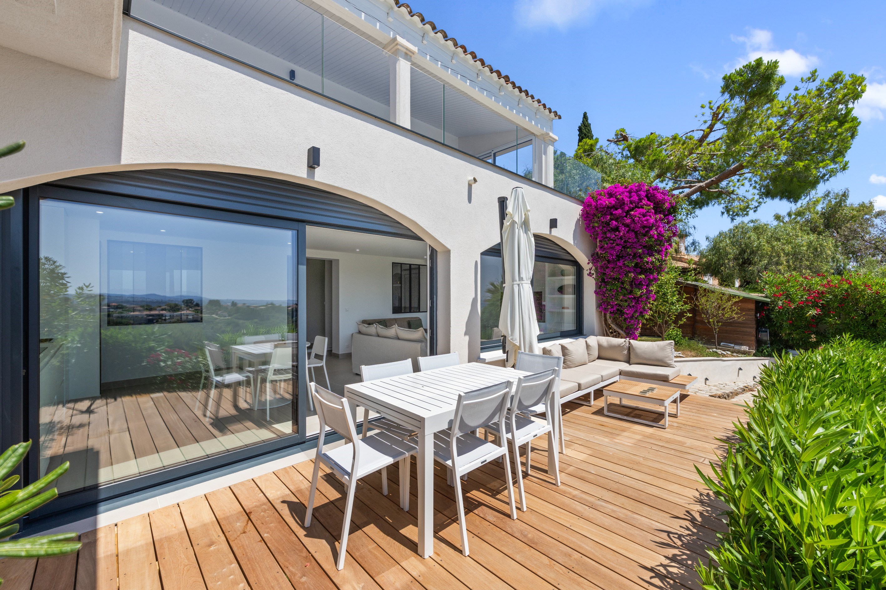  Luxury sea view villa for sale in Cagnes-sur-Mer with guest house - 物件實景