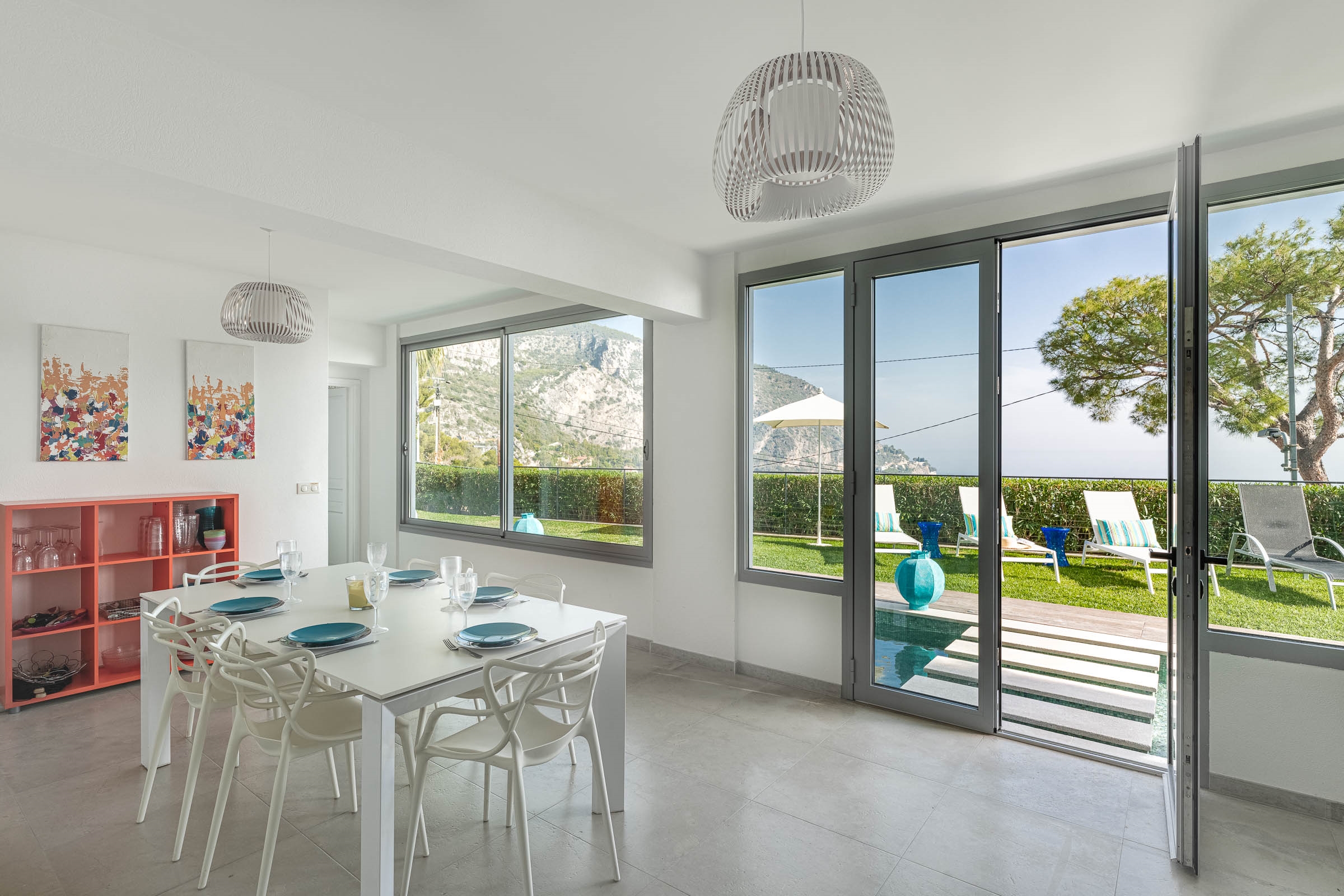 Eze-bord-de-mer - Modern villa with panoramic sea view. - 物件實景