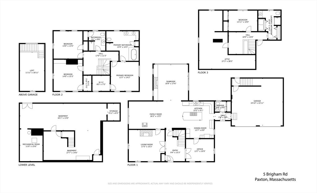 Paxton, Massachusetts, 01612, United States, 4 Bedrooms Bedrooms, ,4 BathroomsBathrooms,Residential,For Sale,1940308