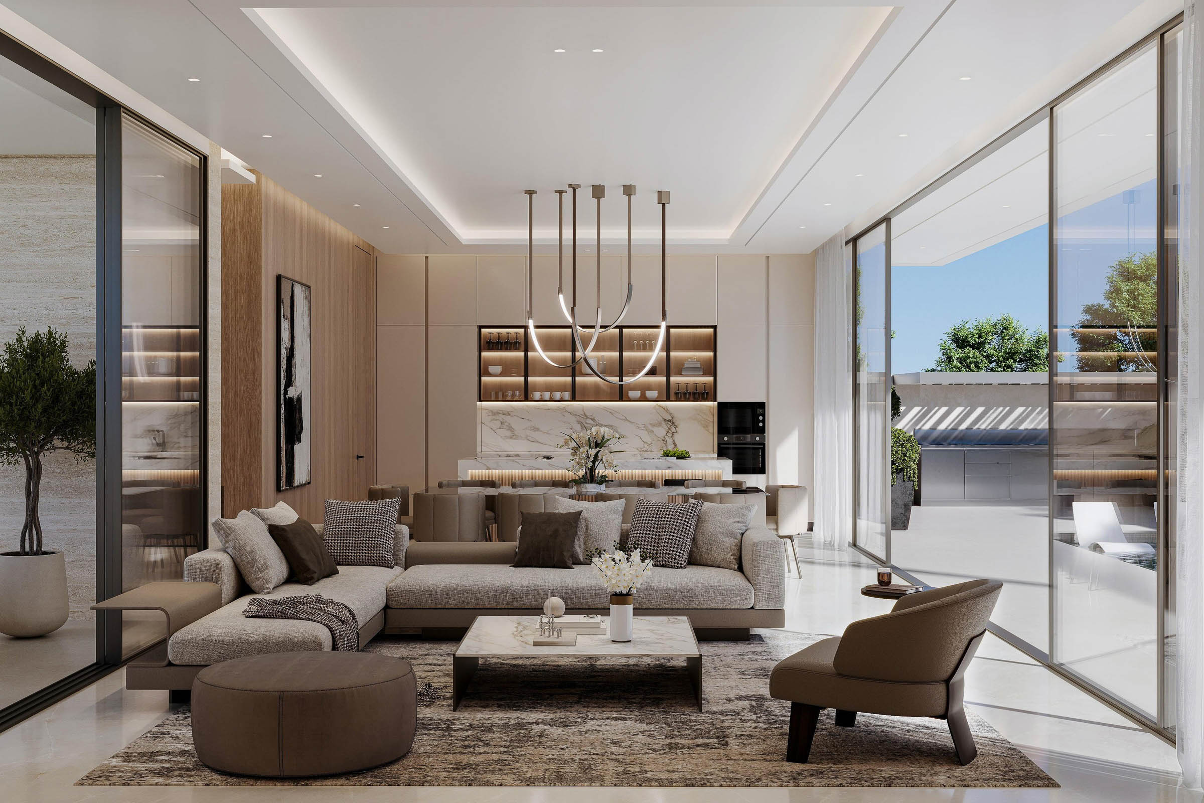  Brand New Home With Burj Khalifa Views in Jumeirah - 物件實景
