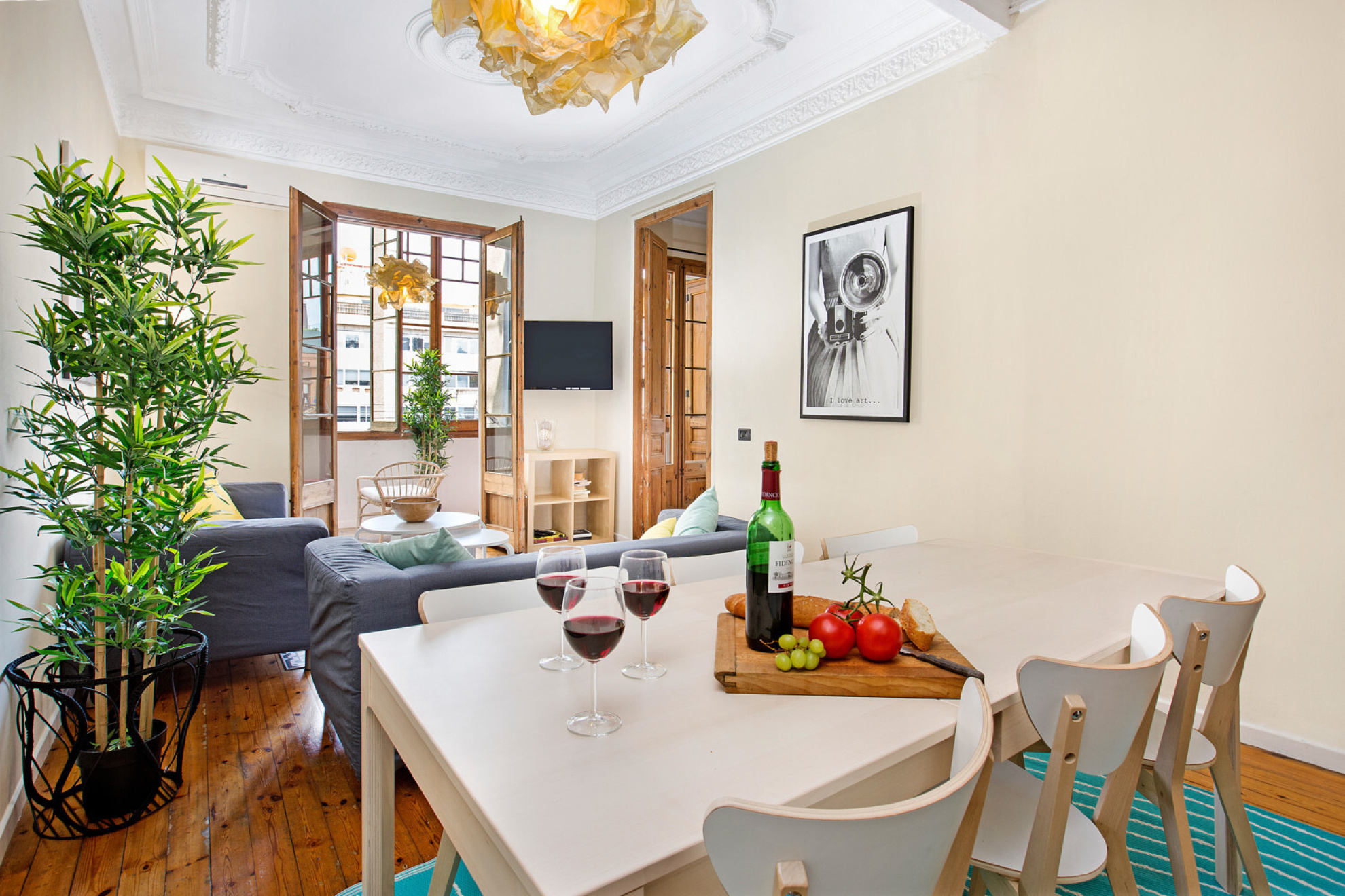  Large apartment for 7 people with tourist license in Eixample Derecho - 物件實景