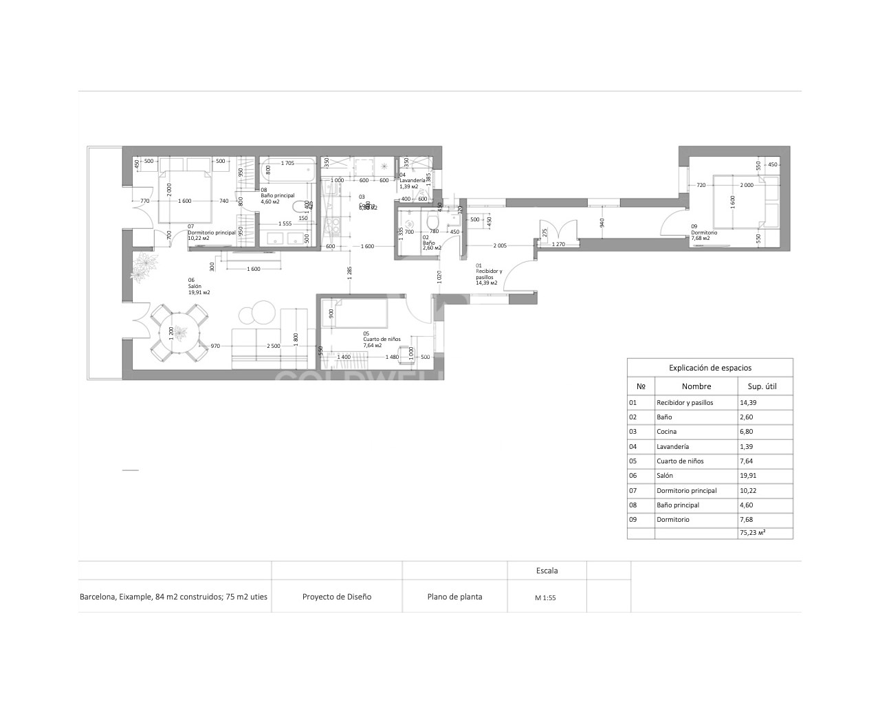 Barcelona, Barcelona, Eixample Barcelona, Barcelon, Barcelona, Catalonia, ES, 3 Bedrooms Bedrooms, ,2 BathroomsBathrooms,Residential,For Sale,Barcelona, Barcelona, Eixample Barcelona, Barcelon,1667959