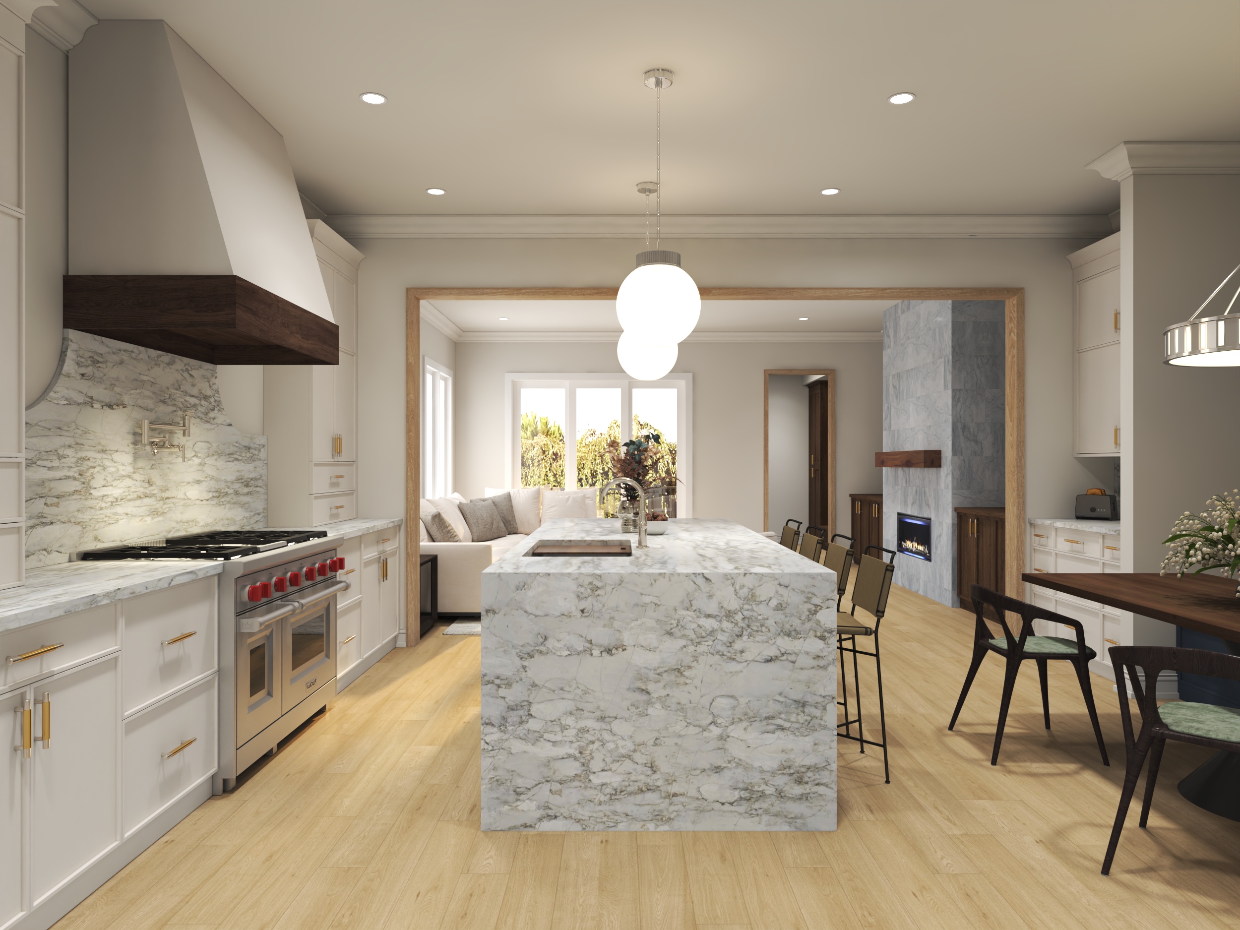  Stunning New Construction Home with 6 Bedroom, 4 Bathrooms + 2 Half Baths - 物件實景