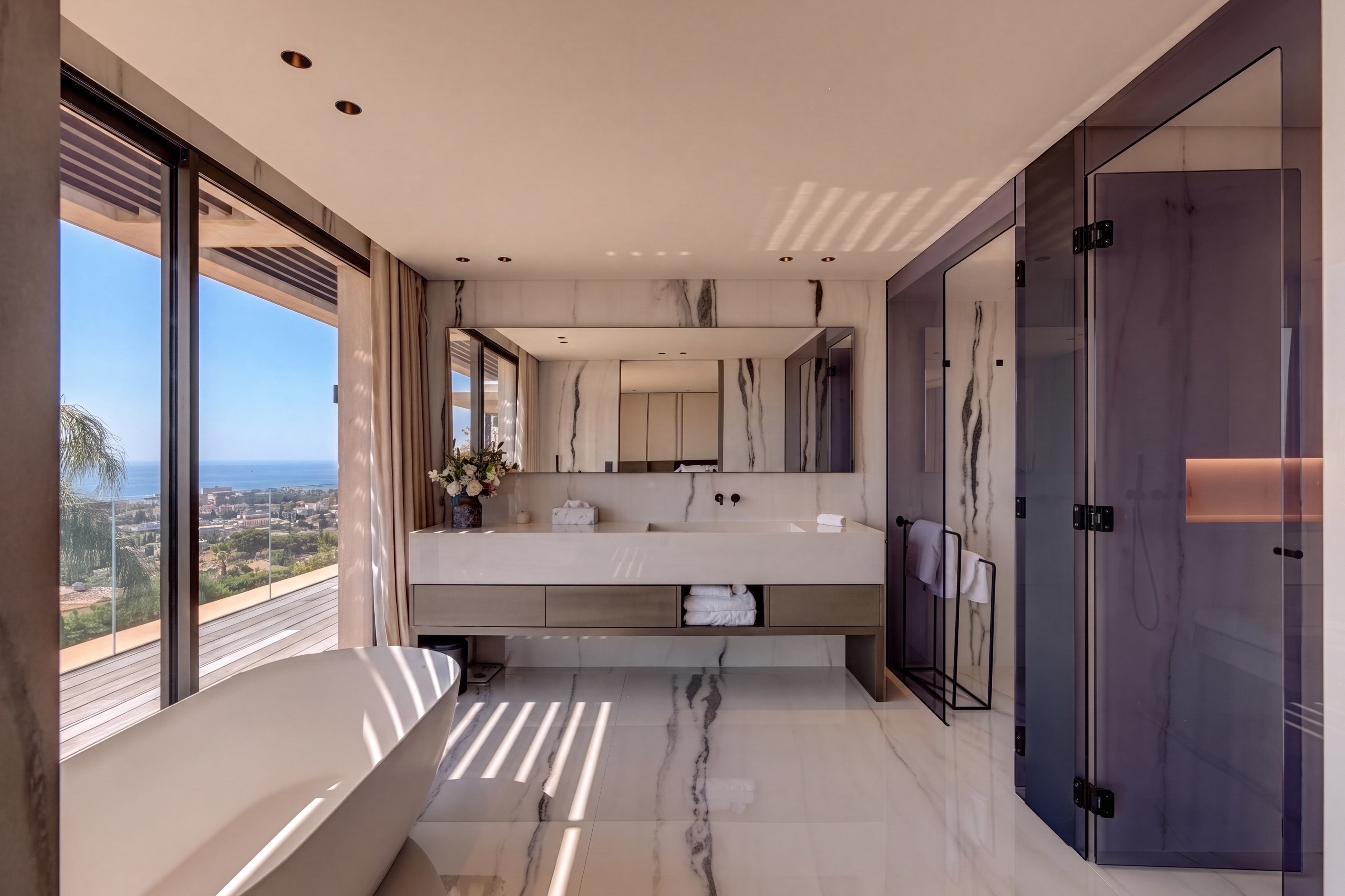  Contemporary architect-designed villa with mirror pool and high-end amenities - 物件實景