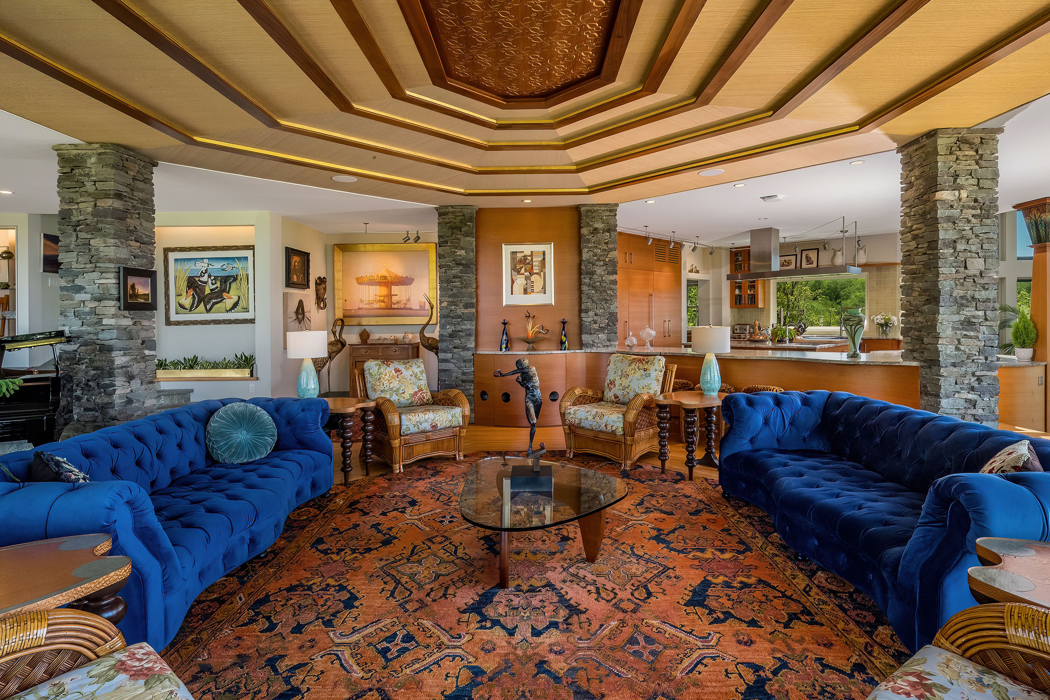  Majestically set on 15.22 Private Acres Overlooking The River - 物件實景
