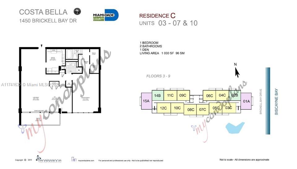 Miami, Florida, 33131, United States, 2 Bedrooms Bedrooms, ,2 BathroomsBathrooms,Residential,For Sale,1705612