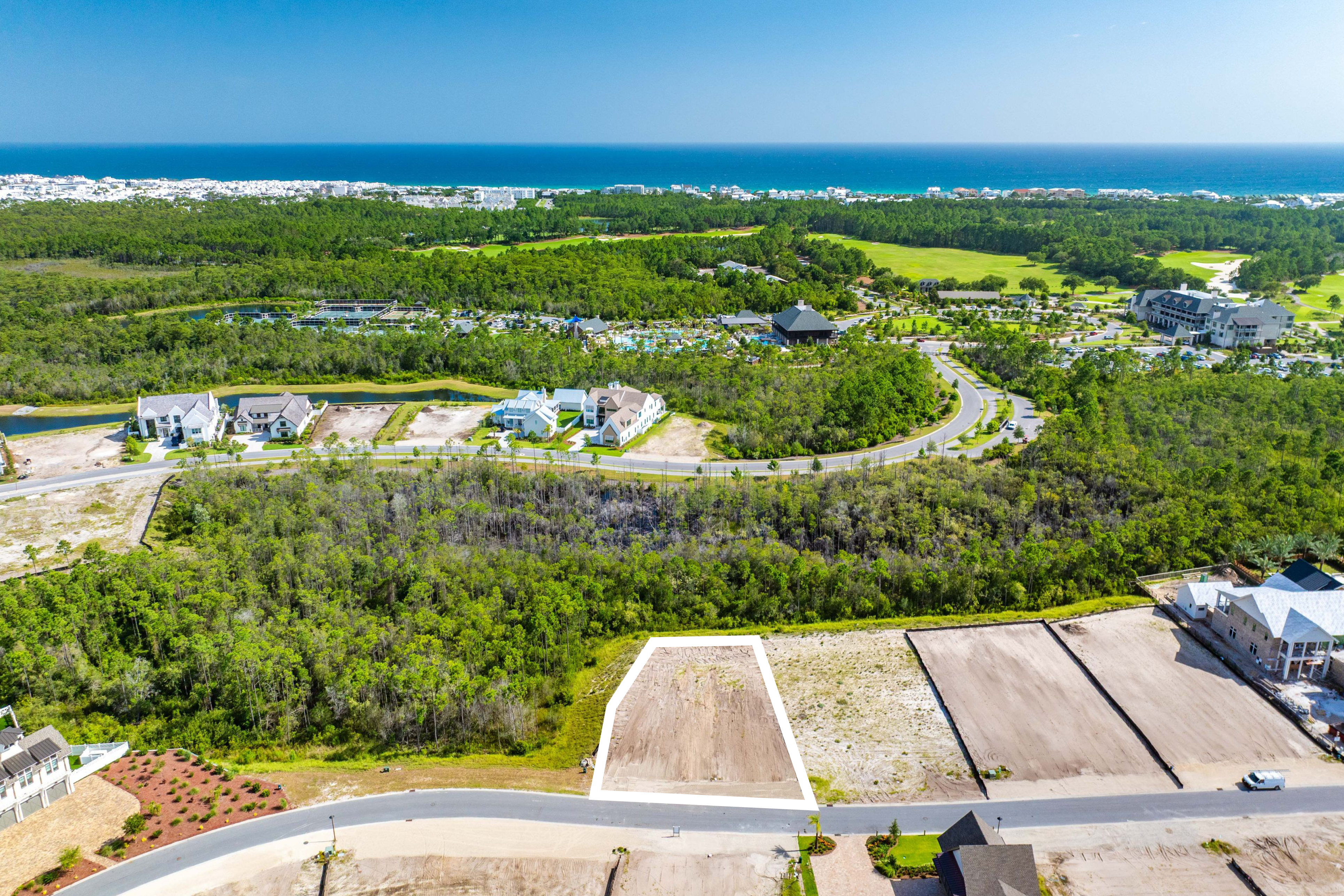  Rare Nearly Half-Acre Homesite in Gated 30A Community - 物件實景