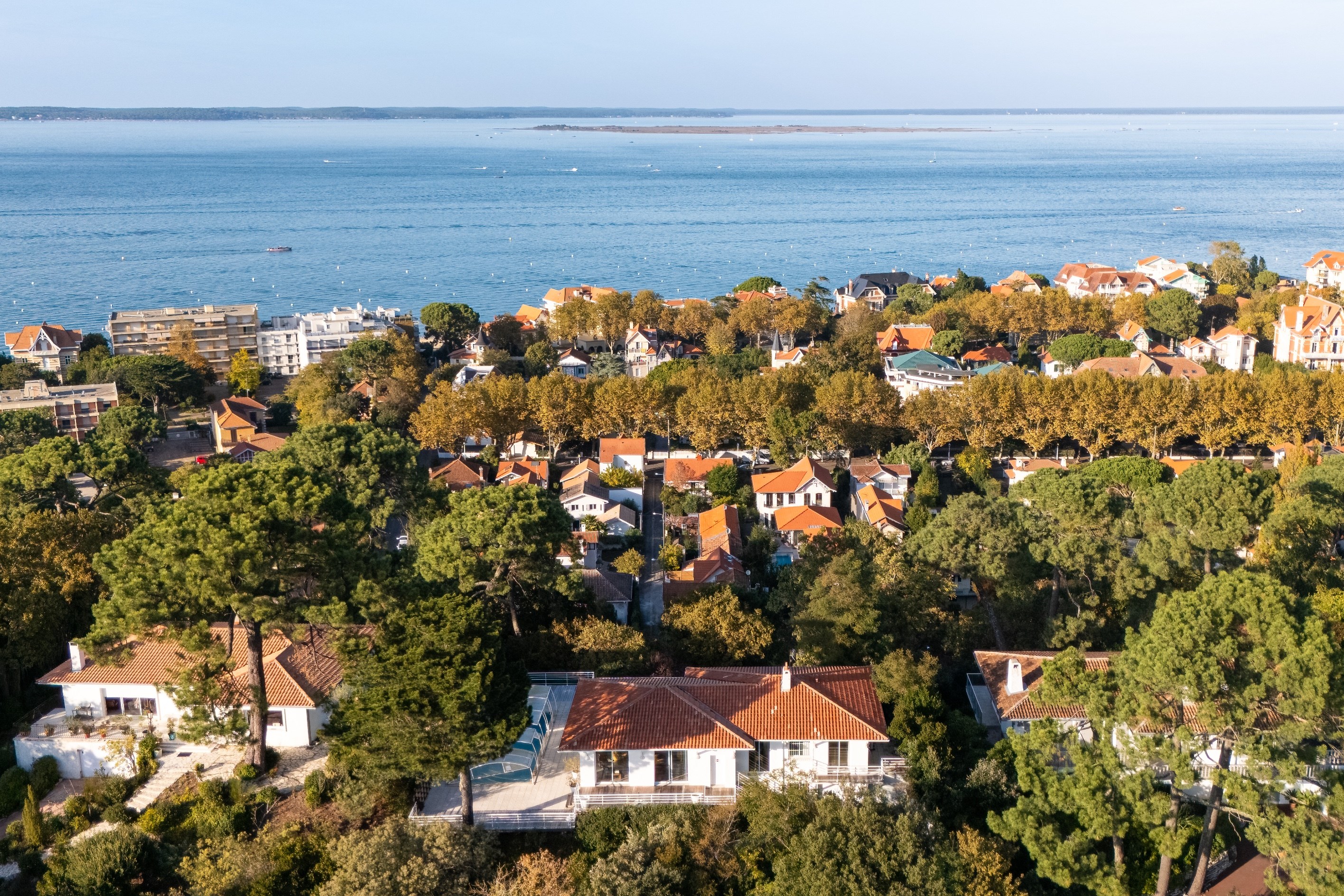  ARCACHON - EXCEPTIONAL VILLA IN PEREIRE WITH PANORAMIC VIEWS OVER ARCACHON BAY - 物件實景