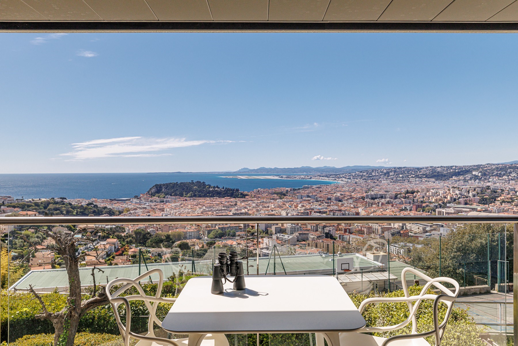  Nice sea view apartment panoramic terrace residence with pool 4 rooms French Ri… - 物件實景