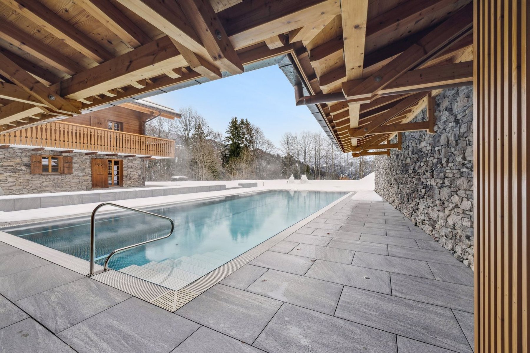  Chic & Cozy 4.5p with fireplace, balconies, view, spa, 2 parkings - 物件實景